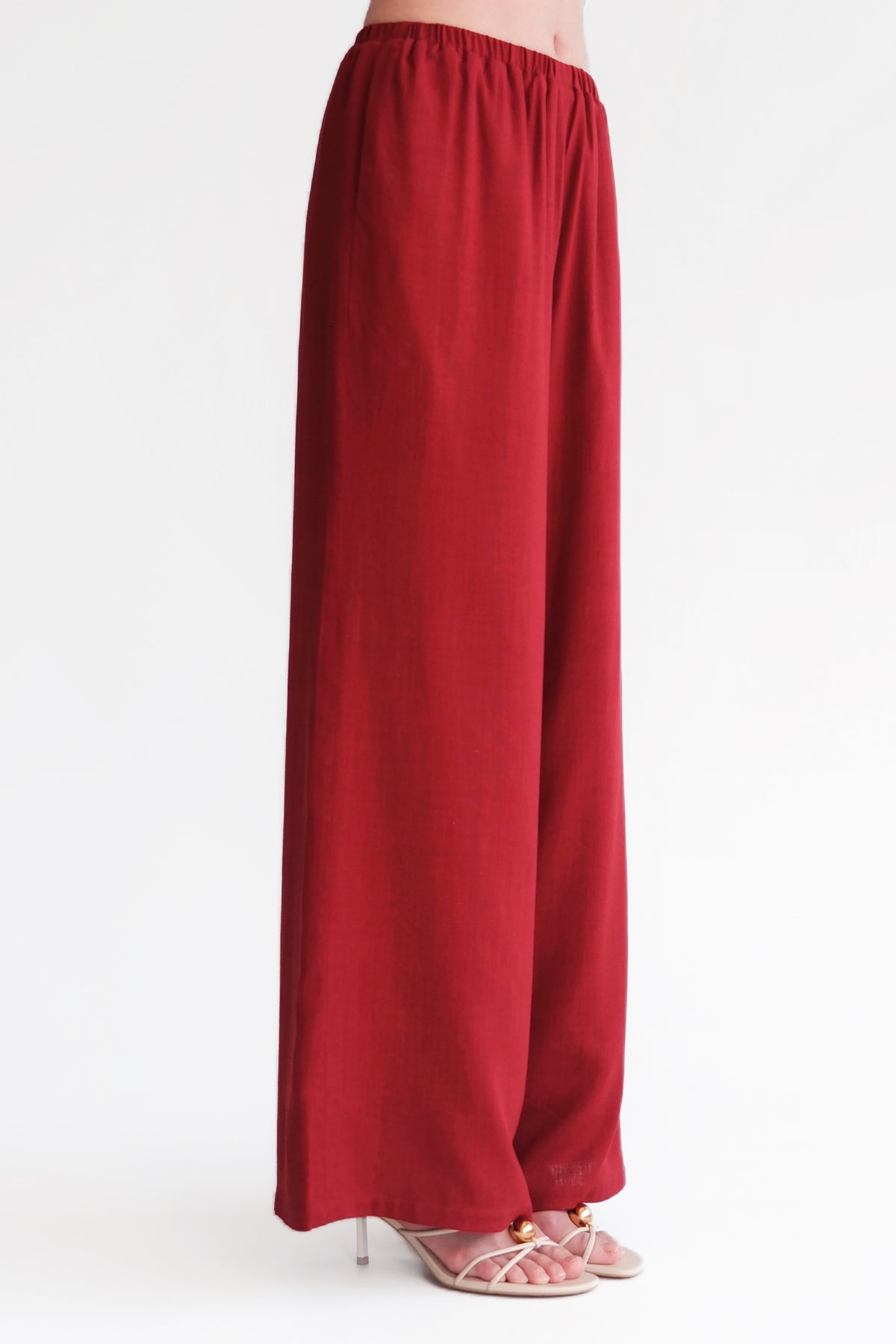 Sophie Lounge Pants Burgundy