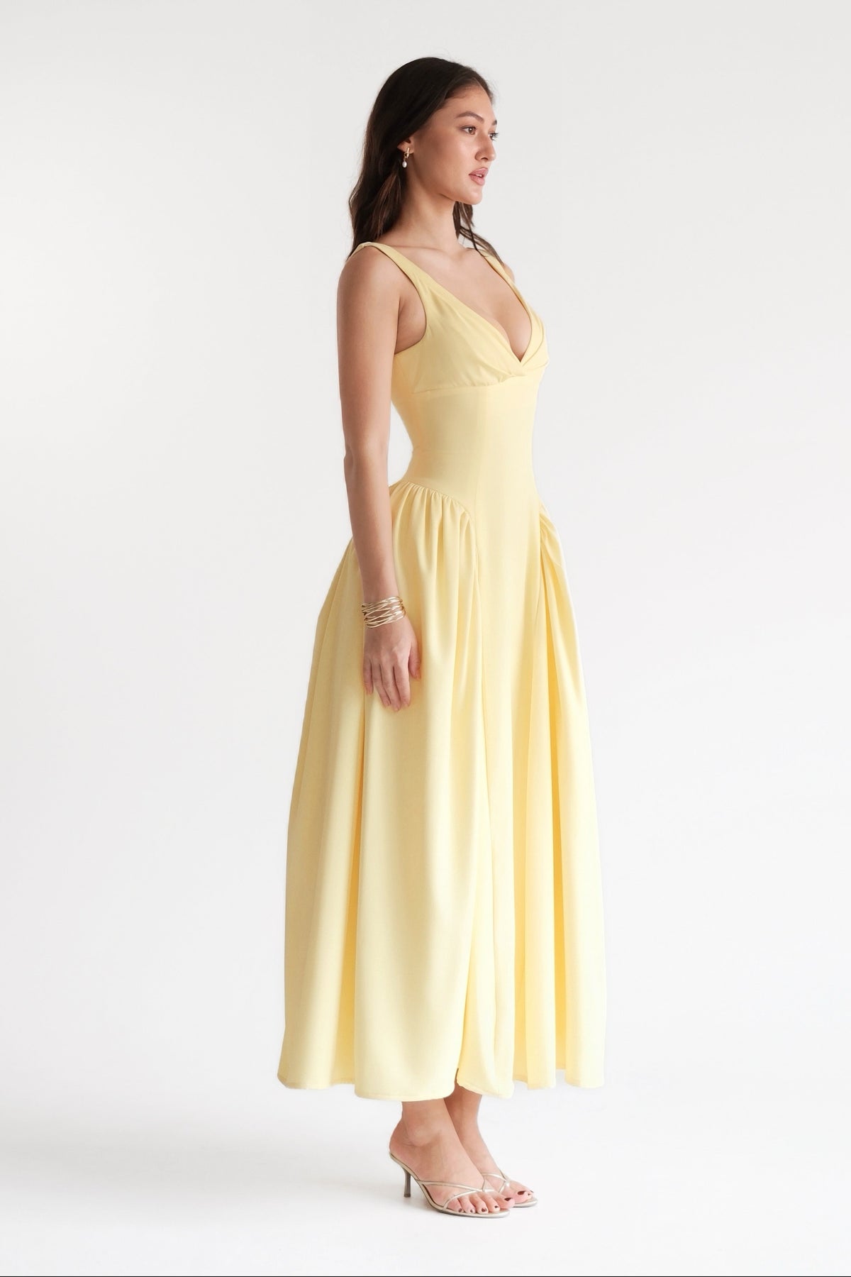 Vivienne Maxi Dress Yellow