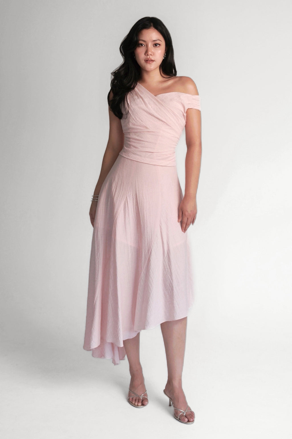 Asymmetric Top Pale Pink