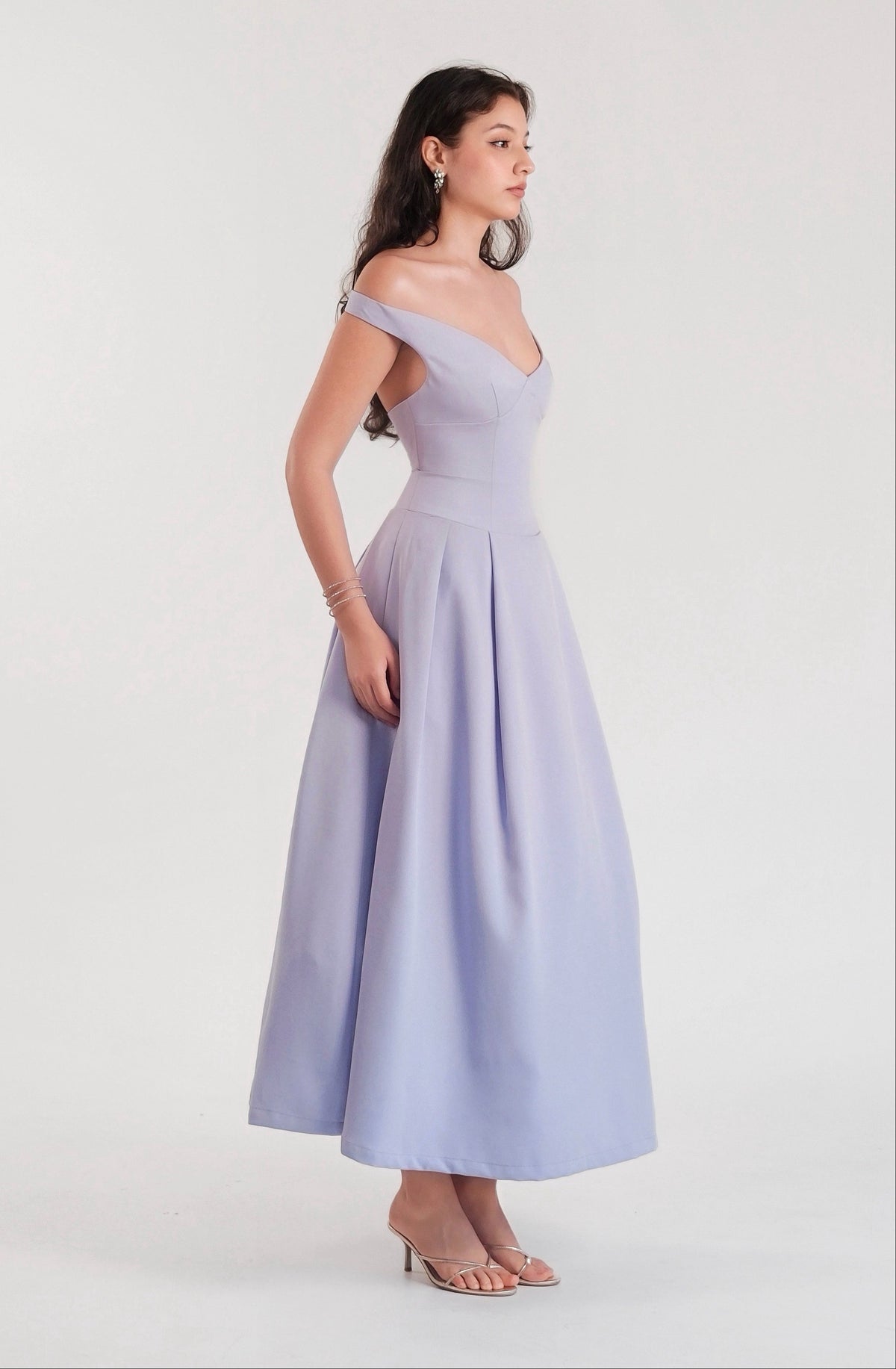 Claudia Maxi Dress Puple