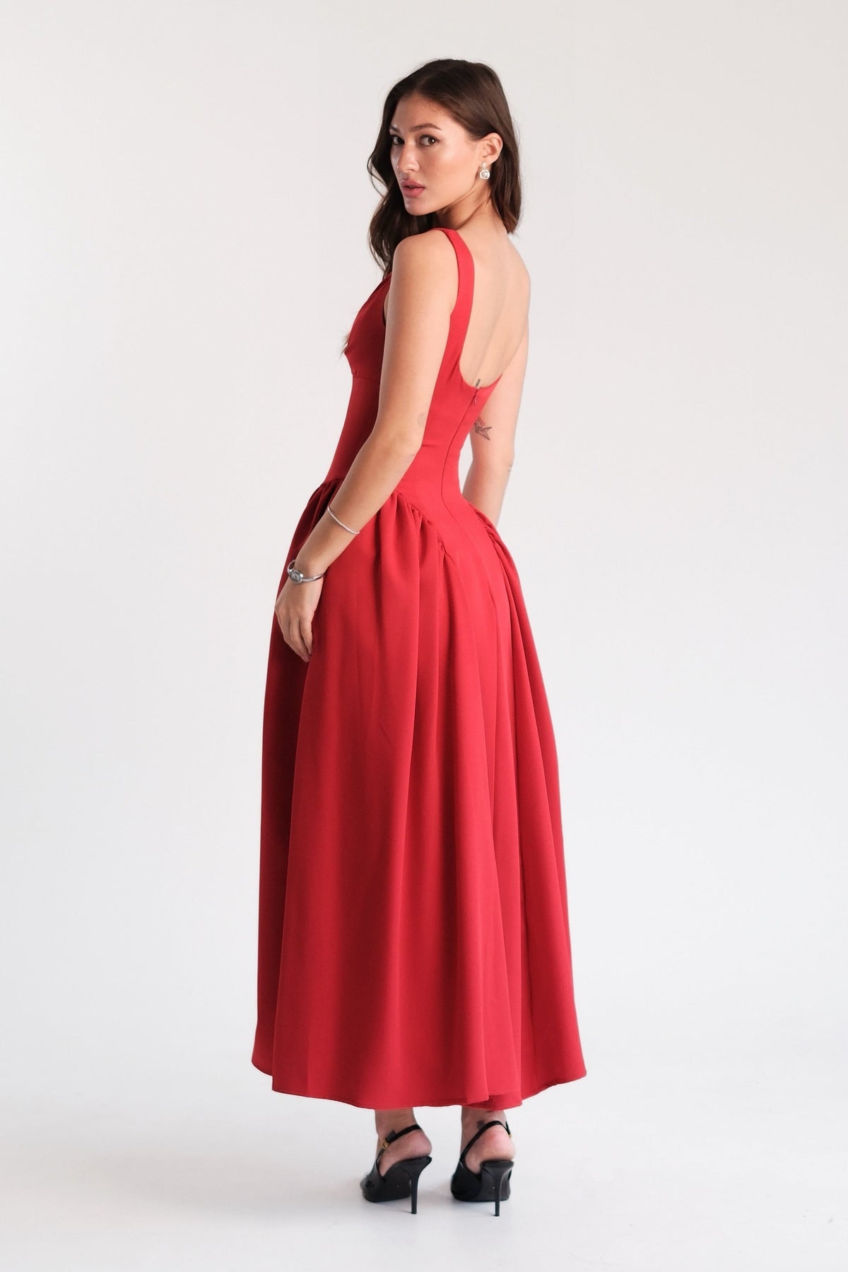 Vivienne Maxi Dress Red