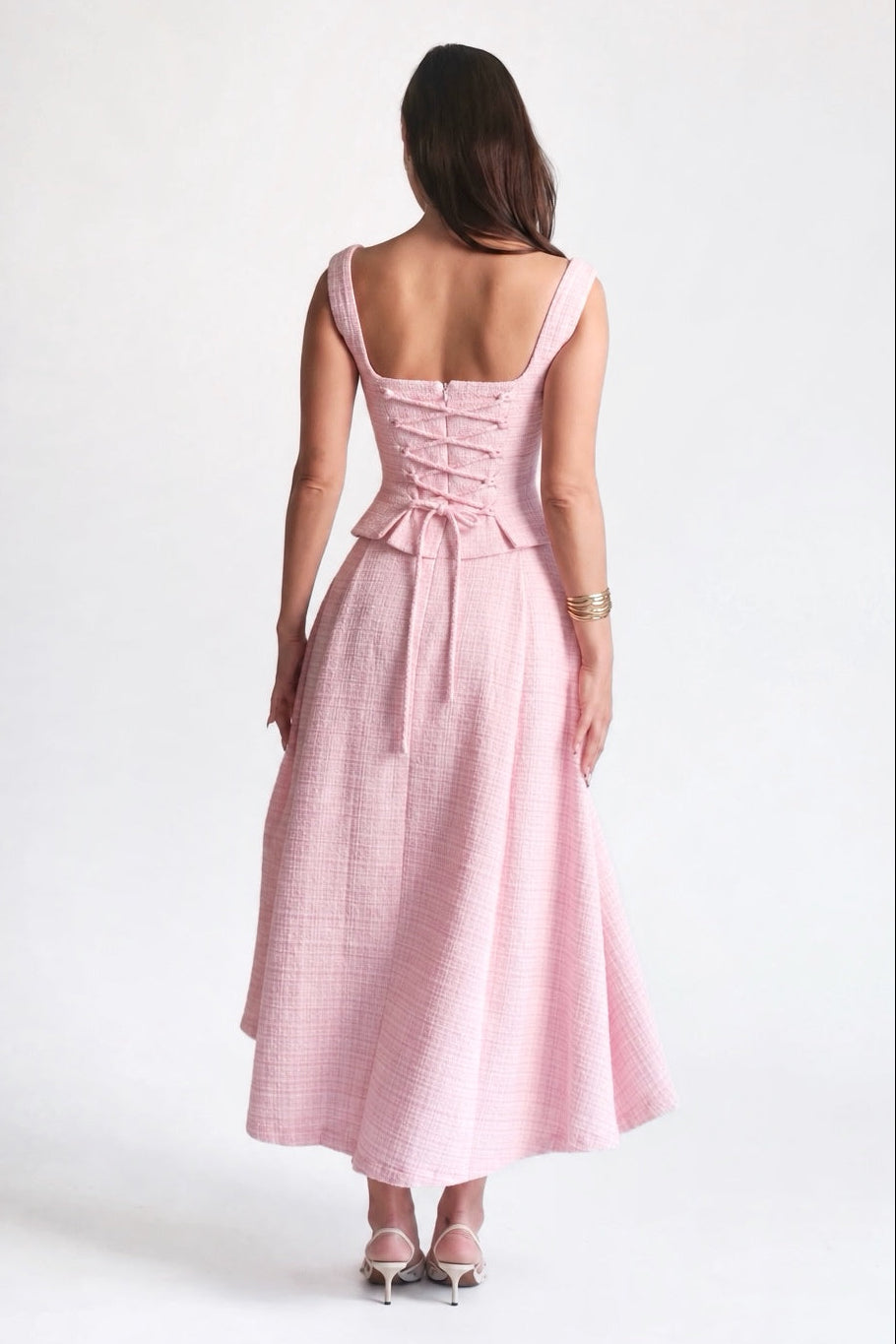 Delphine Corset Top Pink