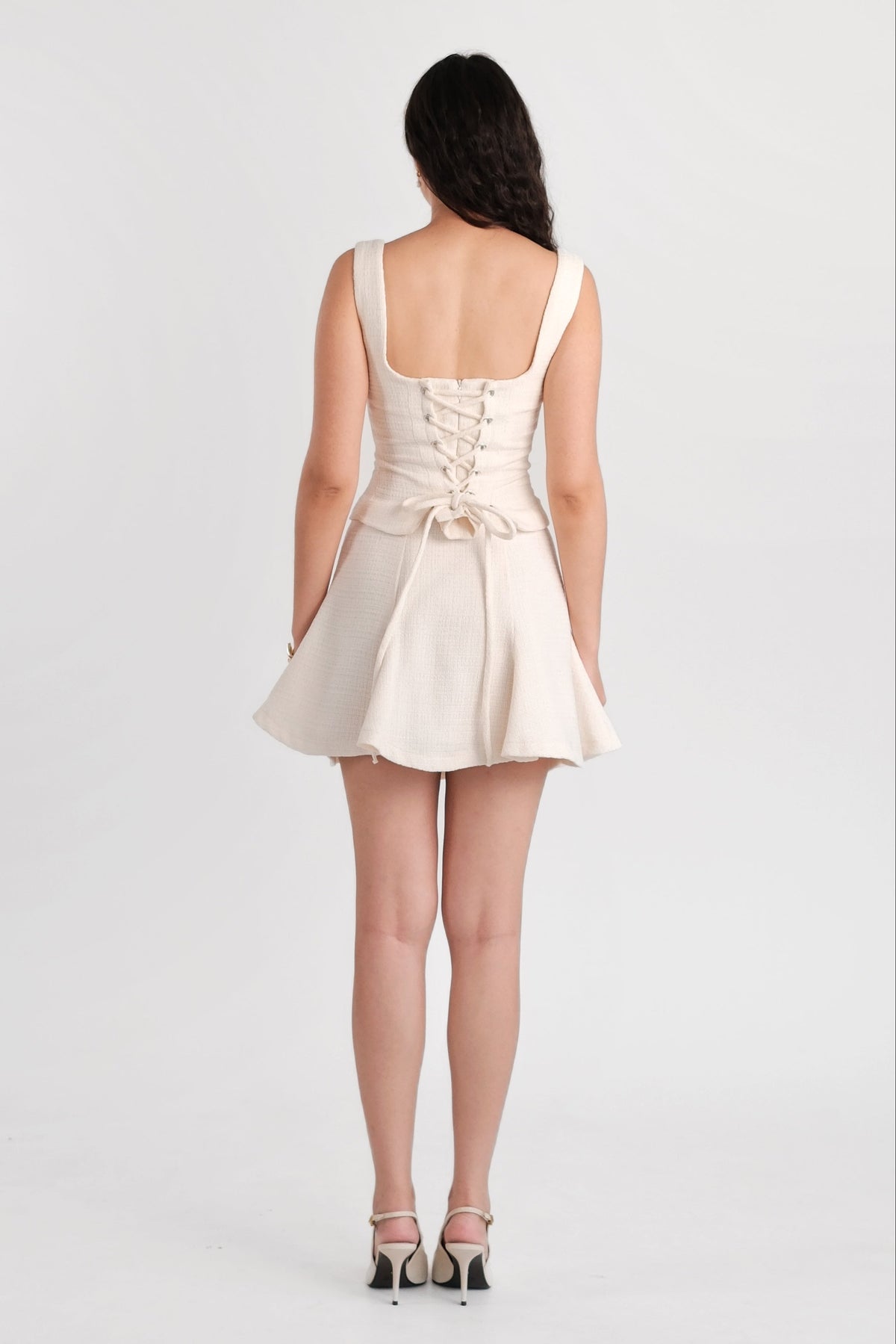 Delphine Corset Top Cream