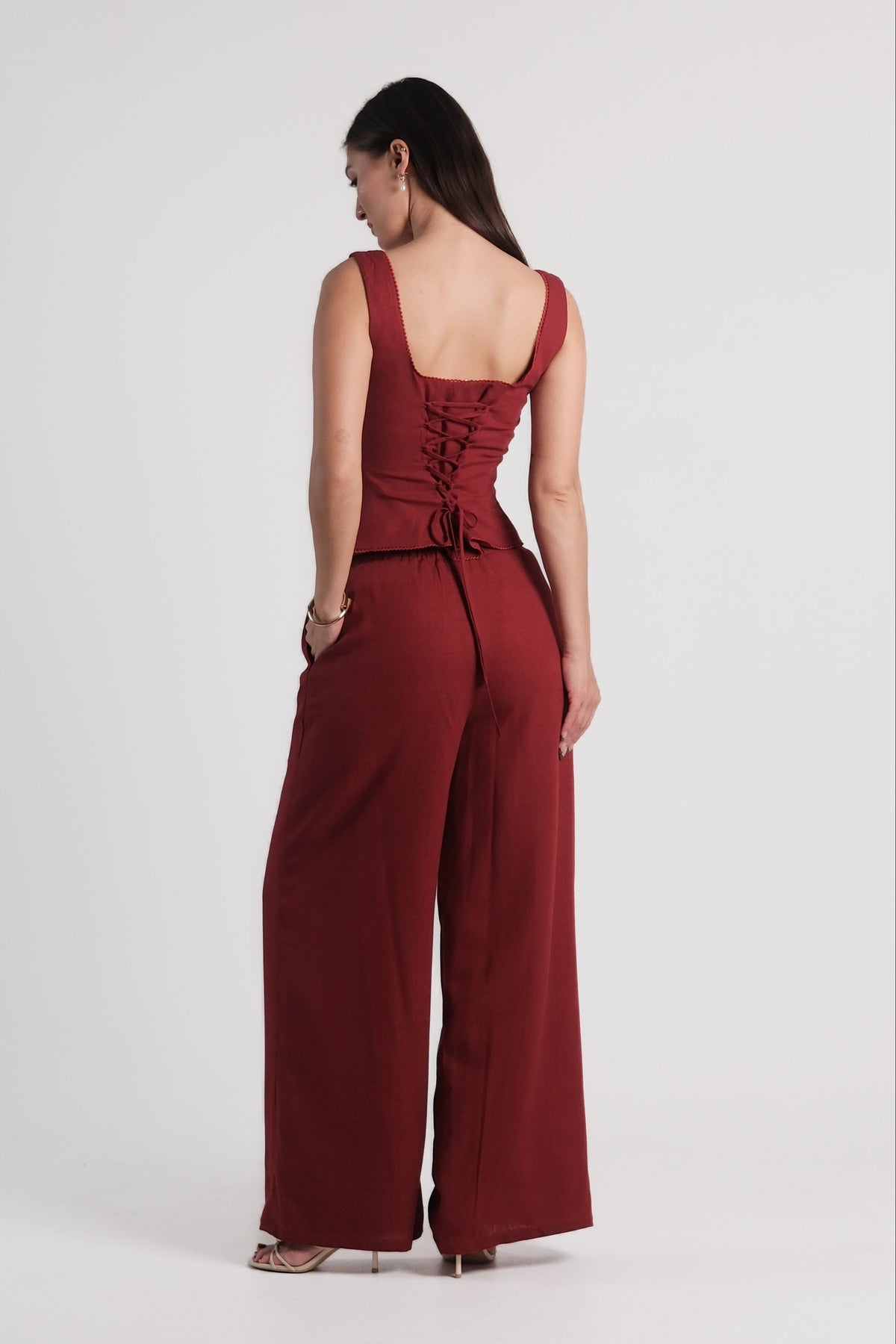 Sophie Top Burgundy