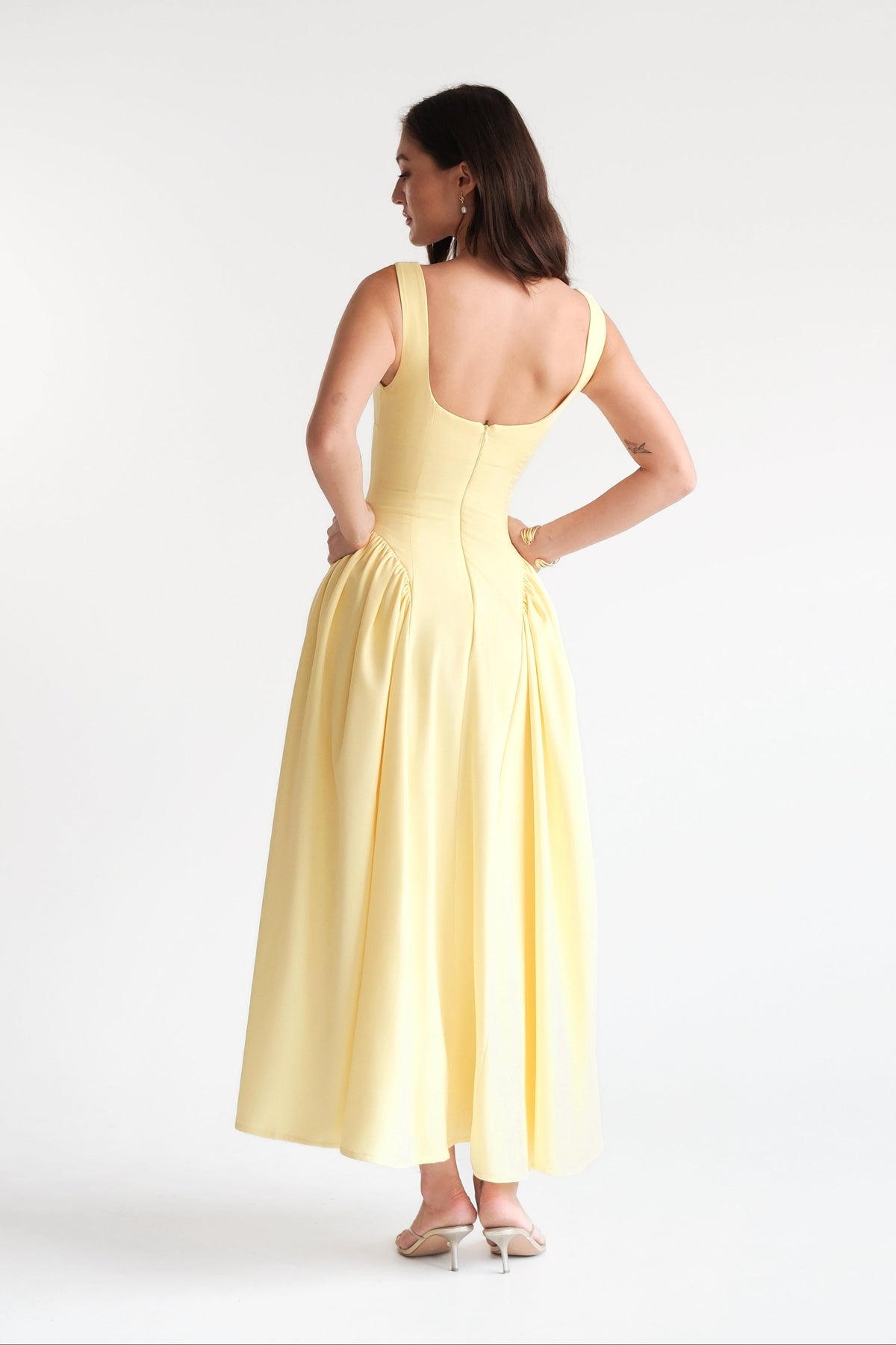 Vivienne Maxi Dress Yellow