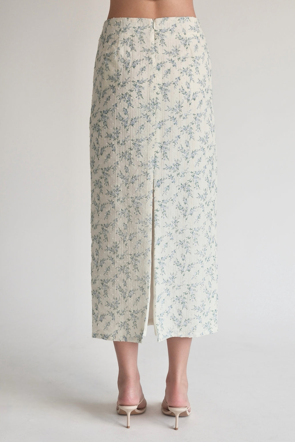 Wildflower Maxi Skirt Blue