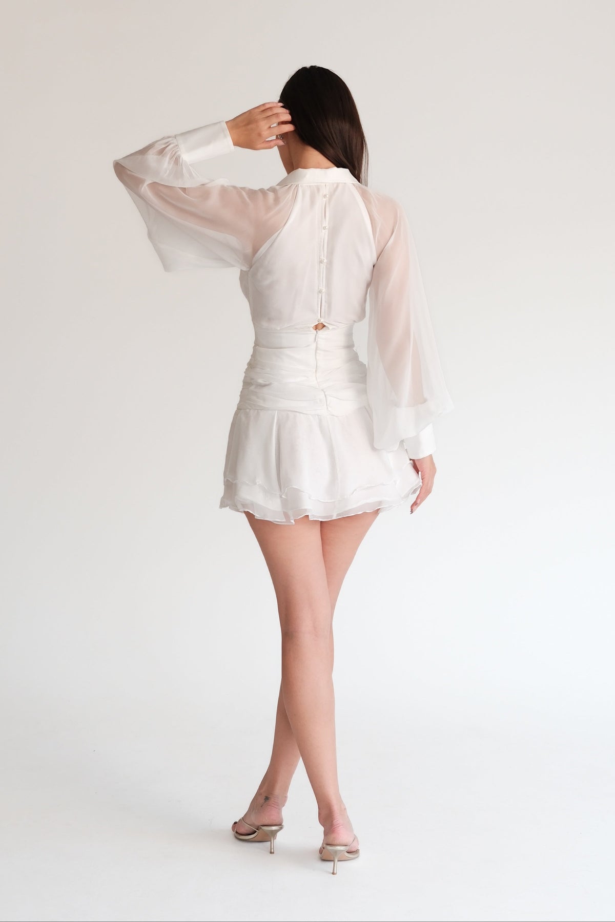 Sylvie Dress White