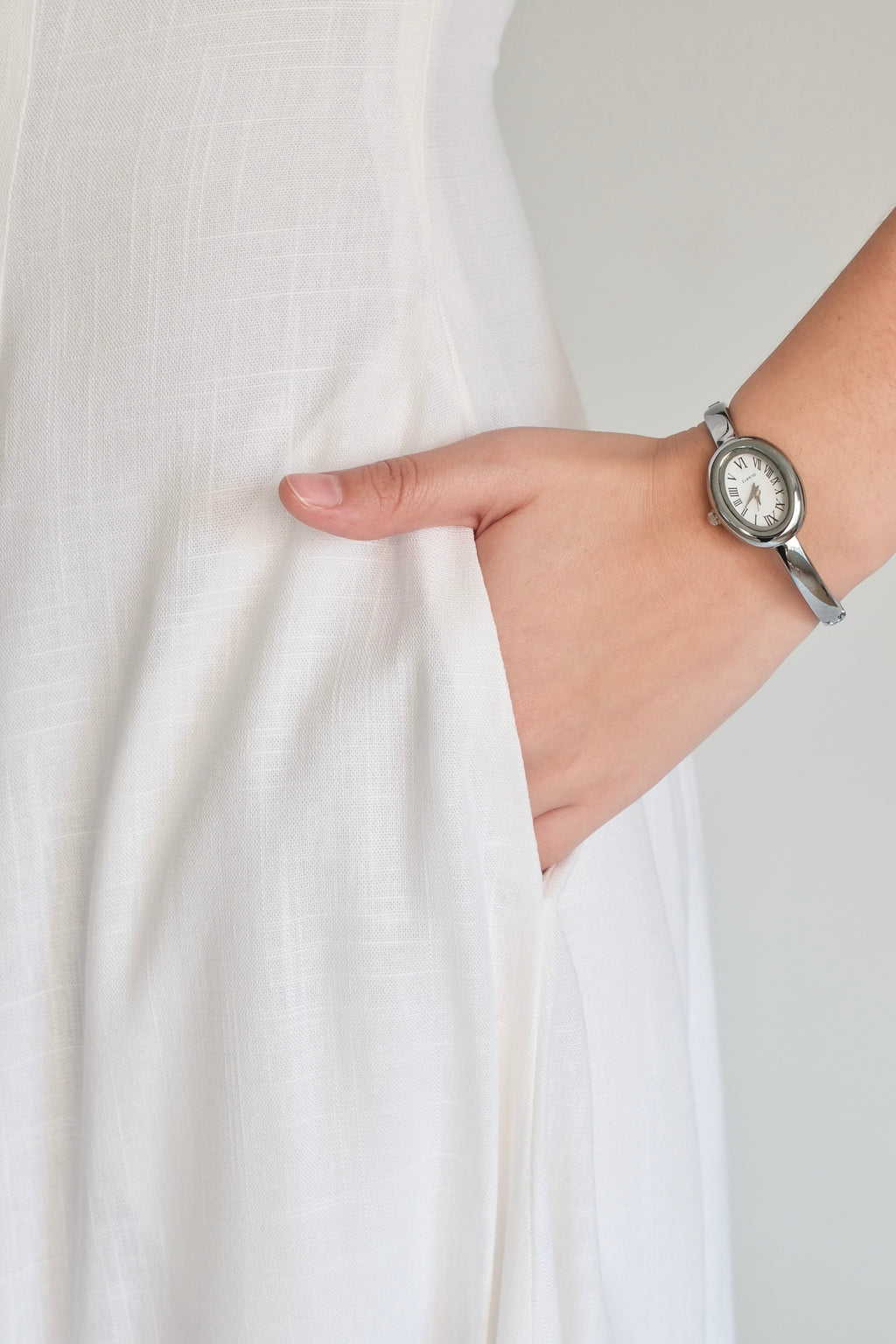 Amélie Dress White with Black