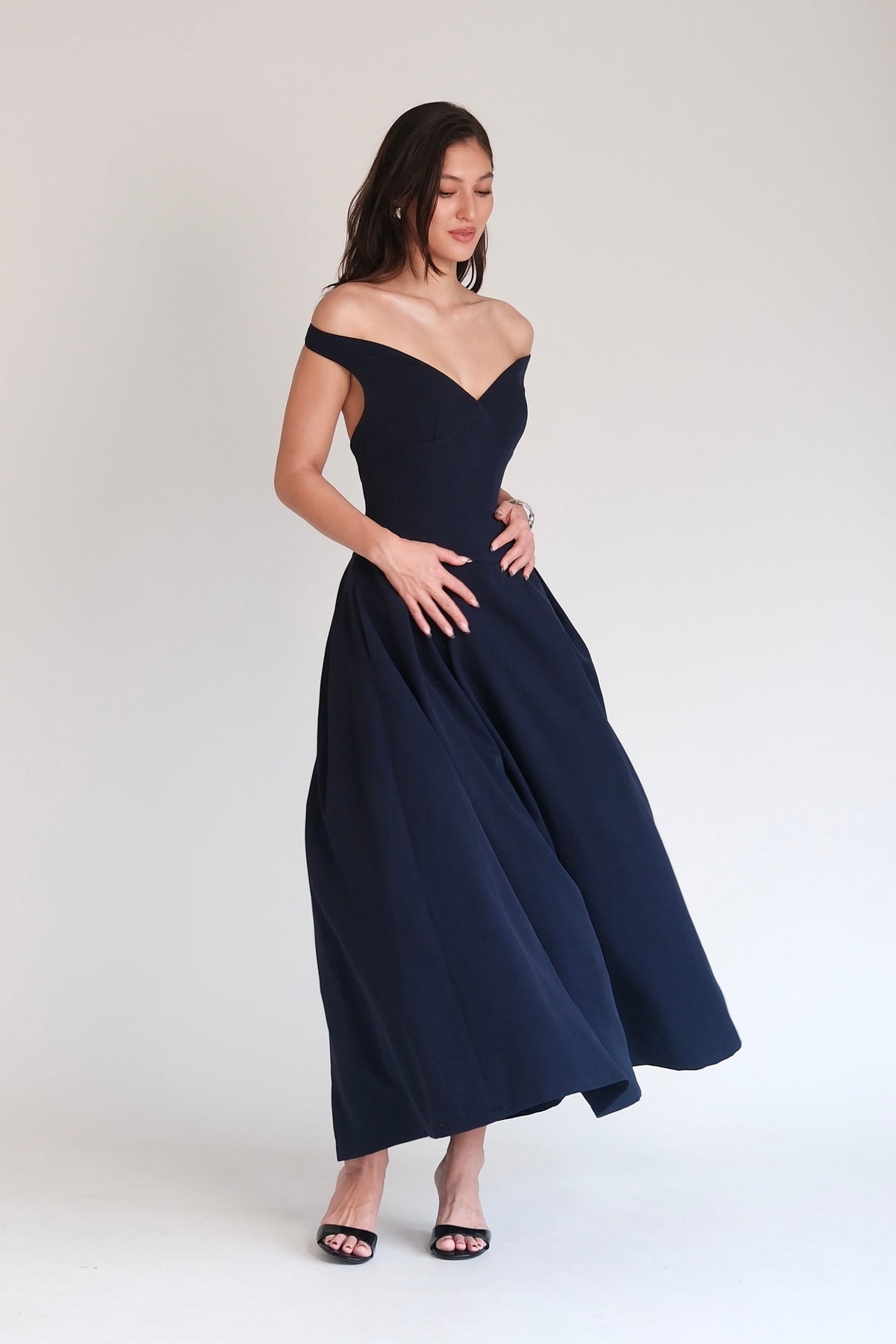 Claudia Maxi Dress Navy