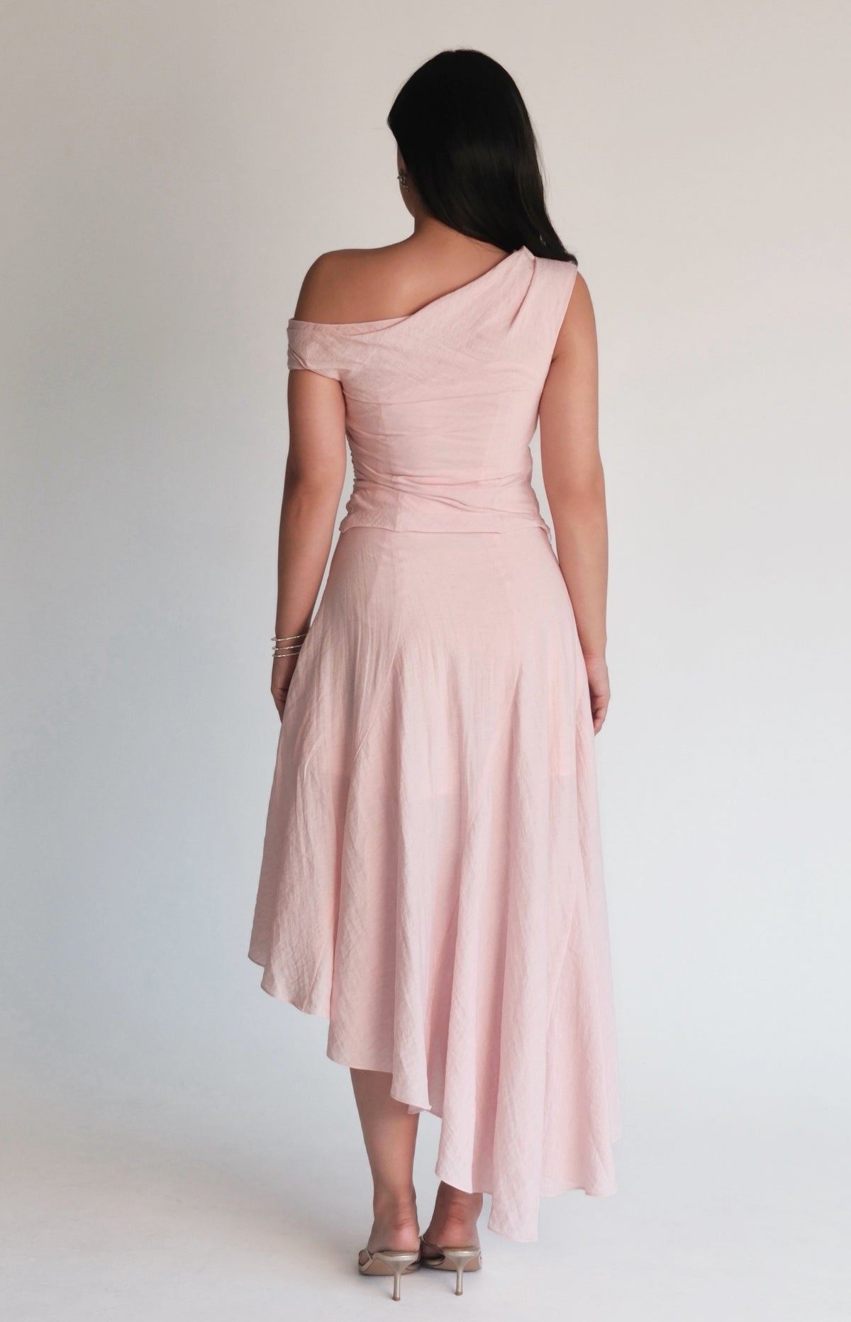 Asymmetric Top Pale Pink
