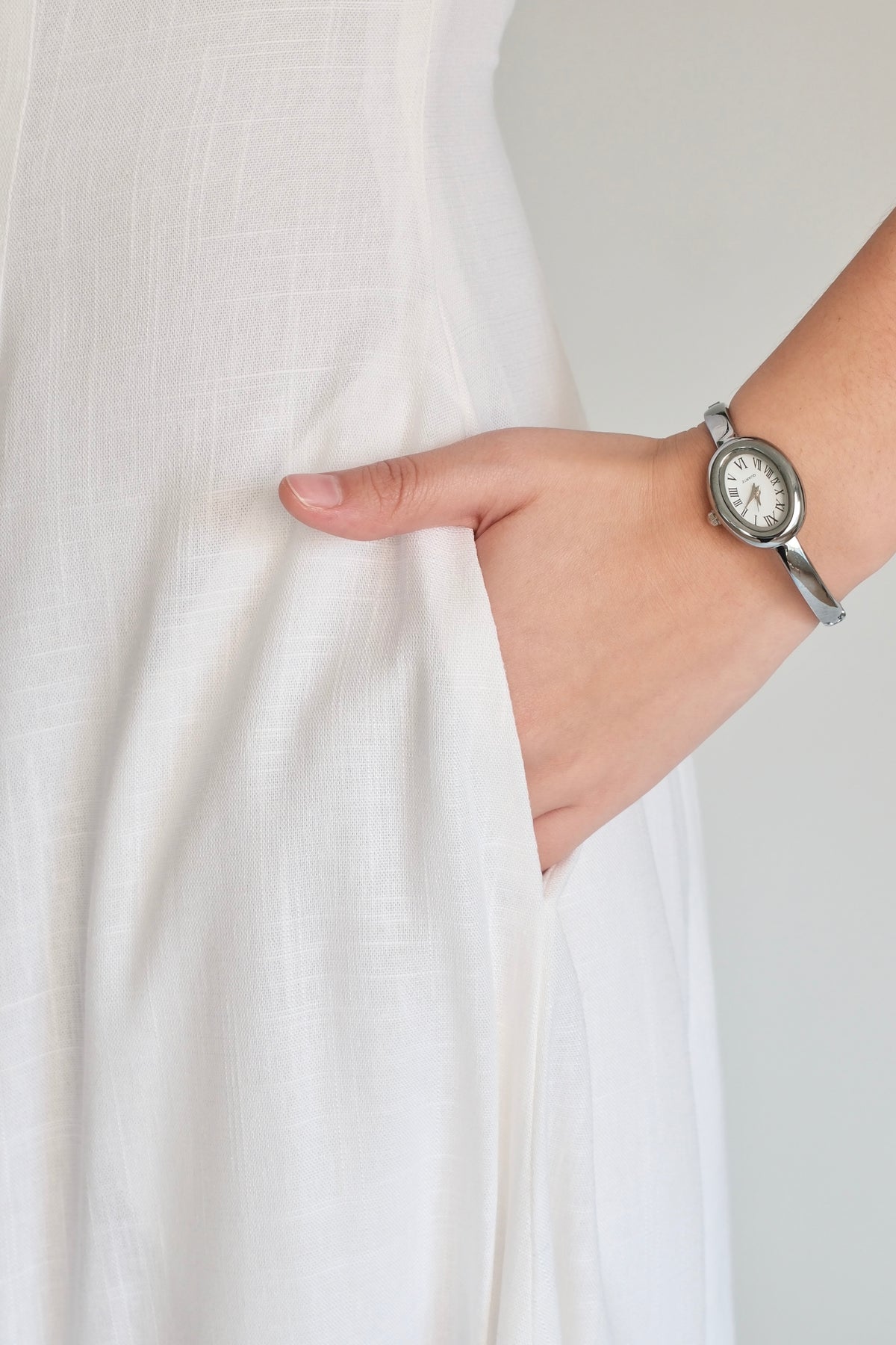 Amélie Dress White with Black