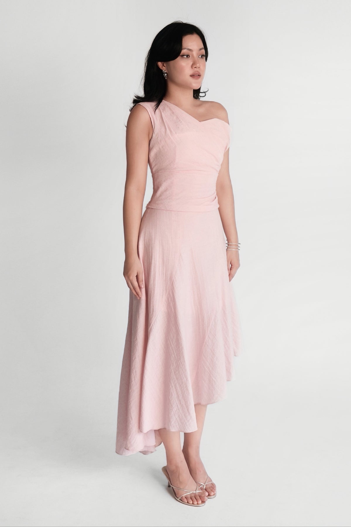 Asymmetric Top Pale Pink