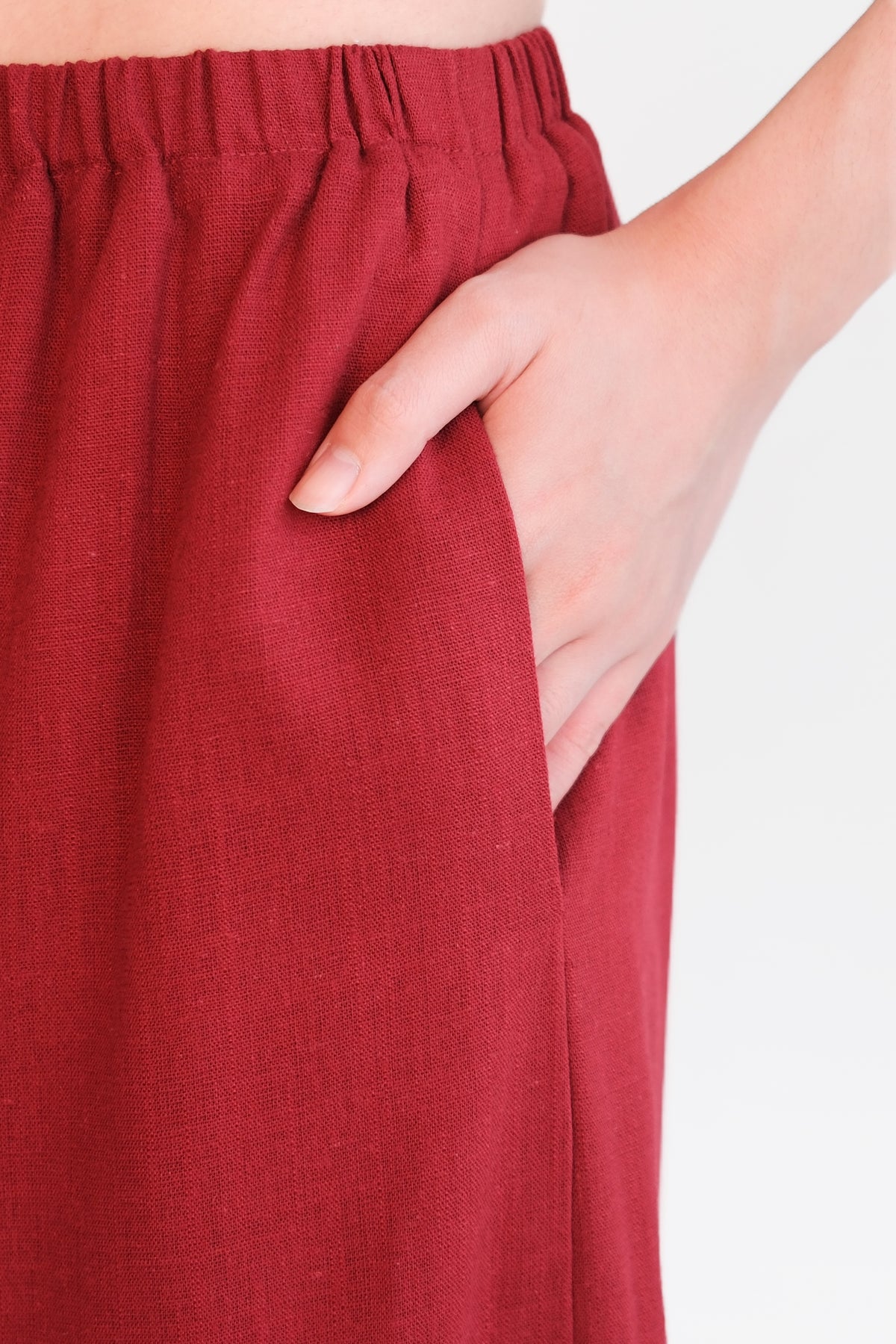 Sophie Lounge Pants Burgundy