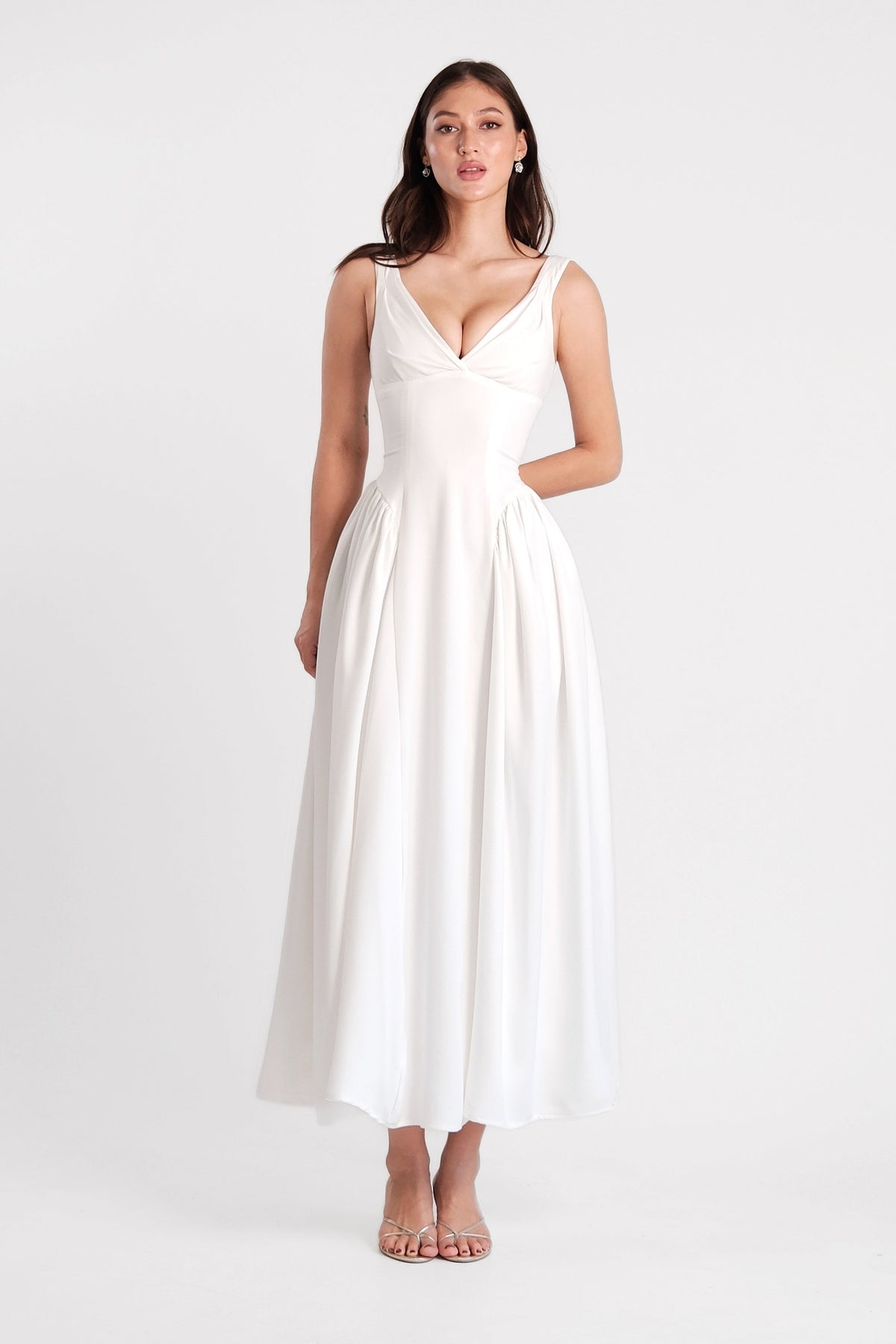 Vivienne Maxi Dress White