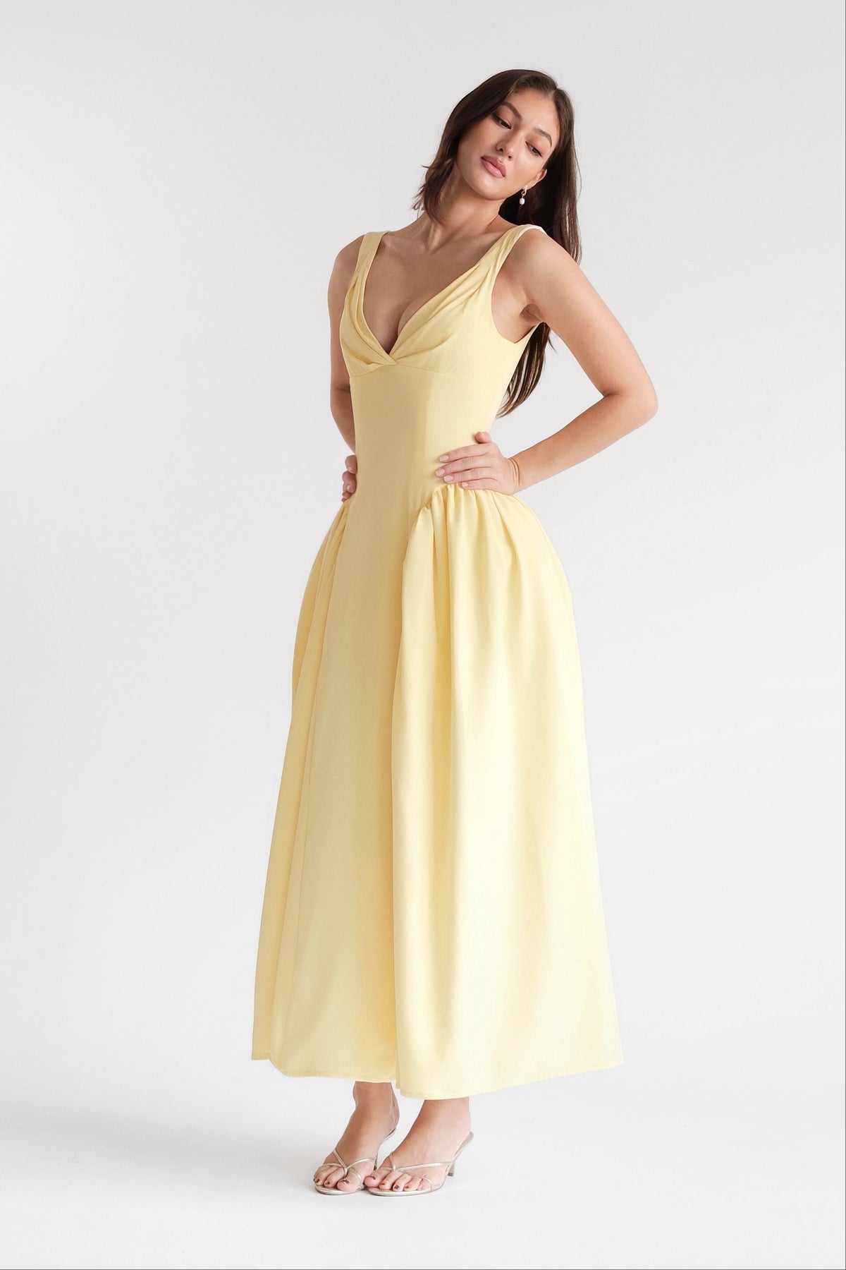 Vivienne Maxi Dress Yellow