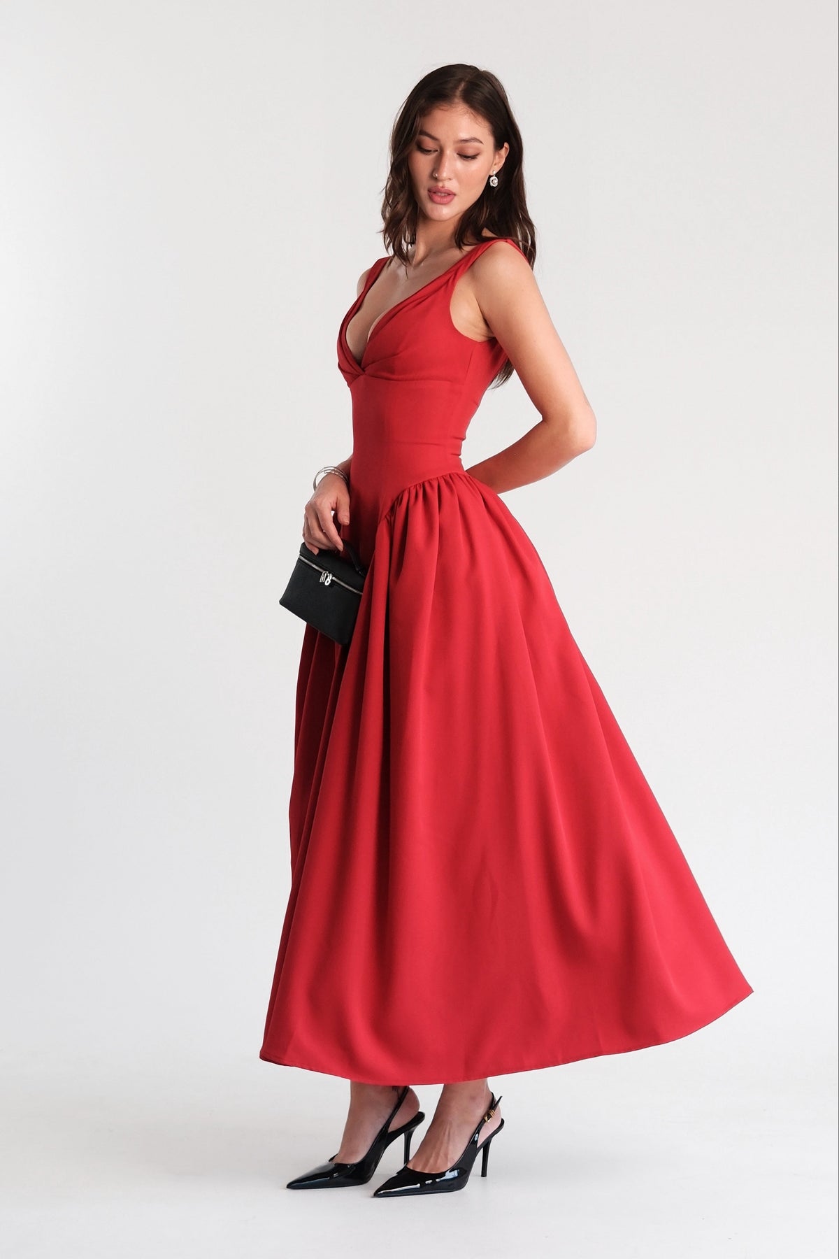 Vivienne Maxi Dress Red