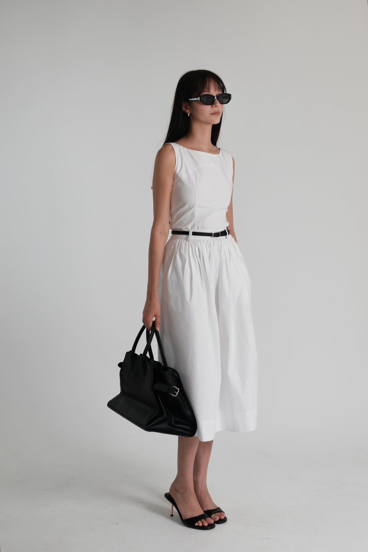 Lady Set - Boat Neck Top & Skirt