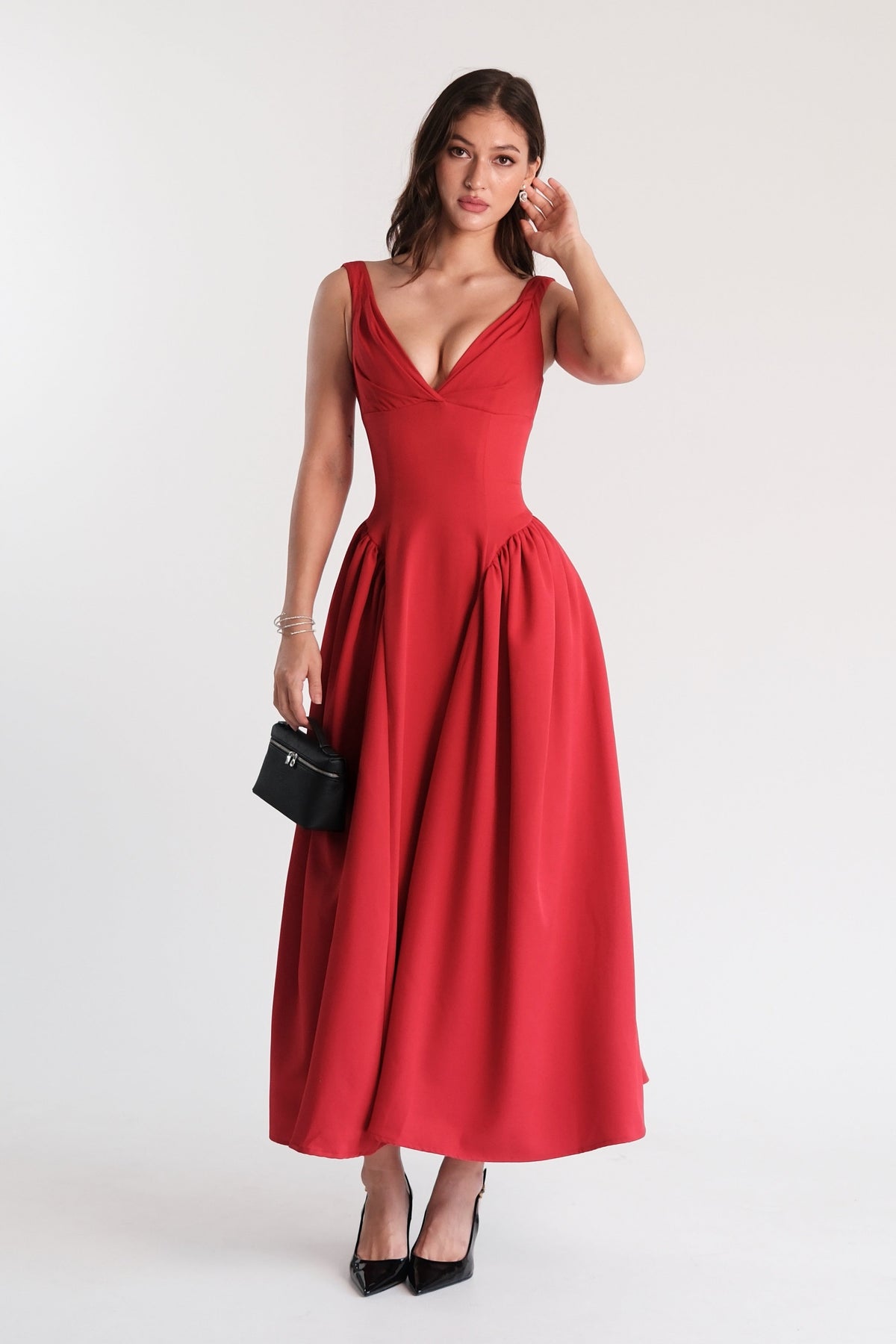 Vivienne Maxi Dress Red