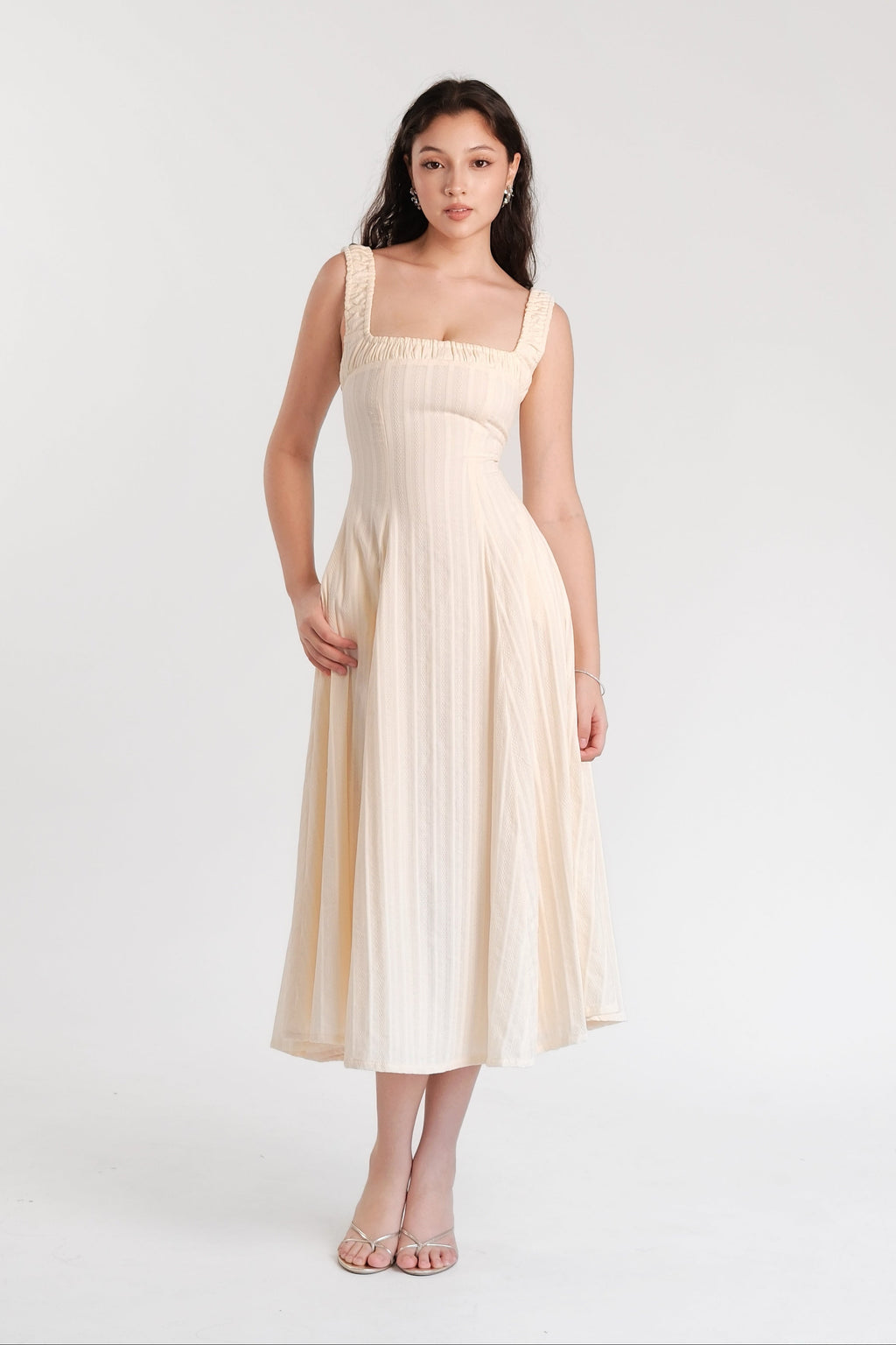 Solene Maxi Dress Cream