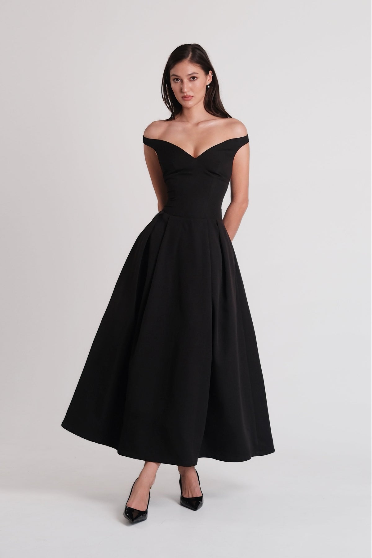 Claudia Maxi Dress Black