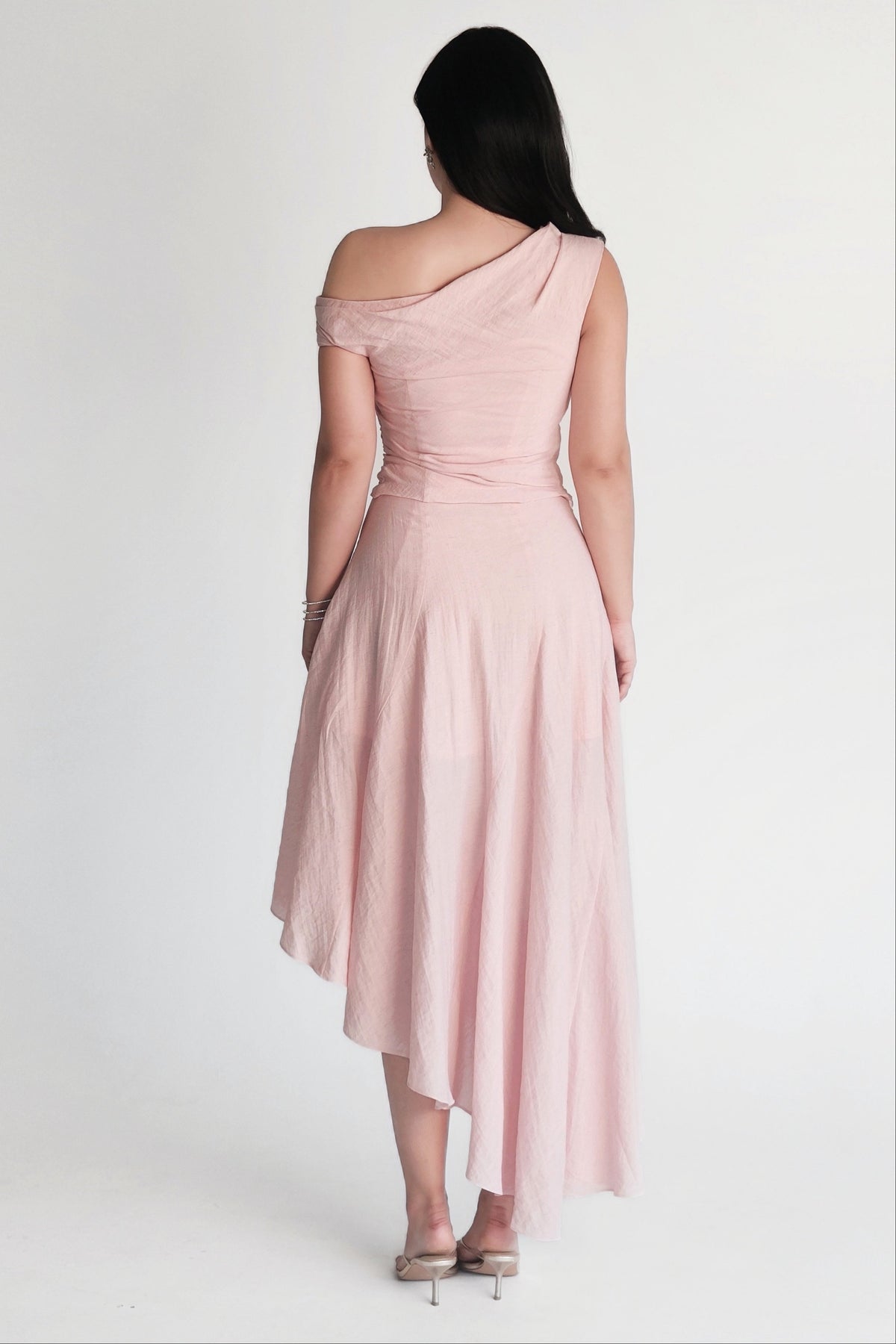 Asymmetric Top Pale Pink