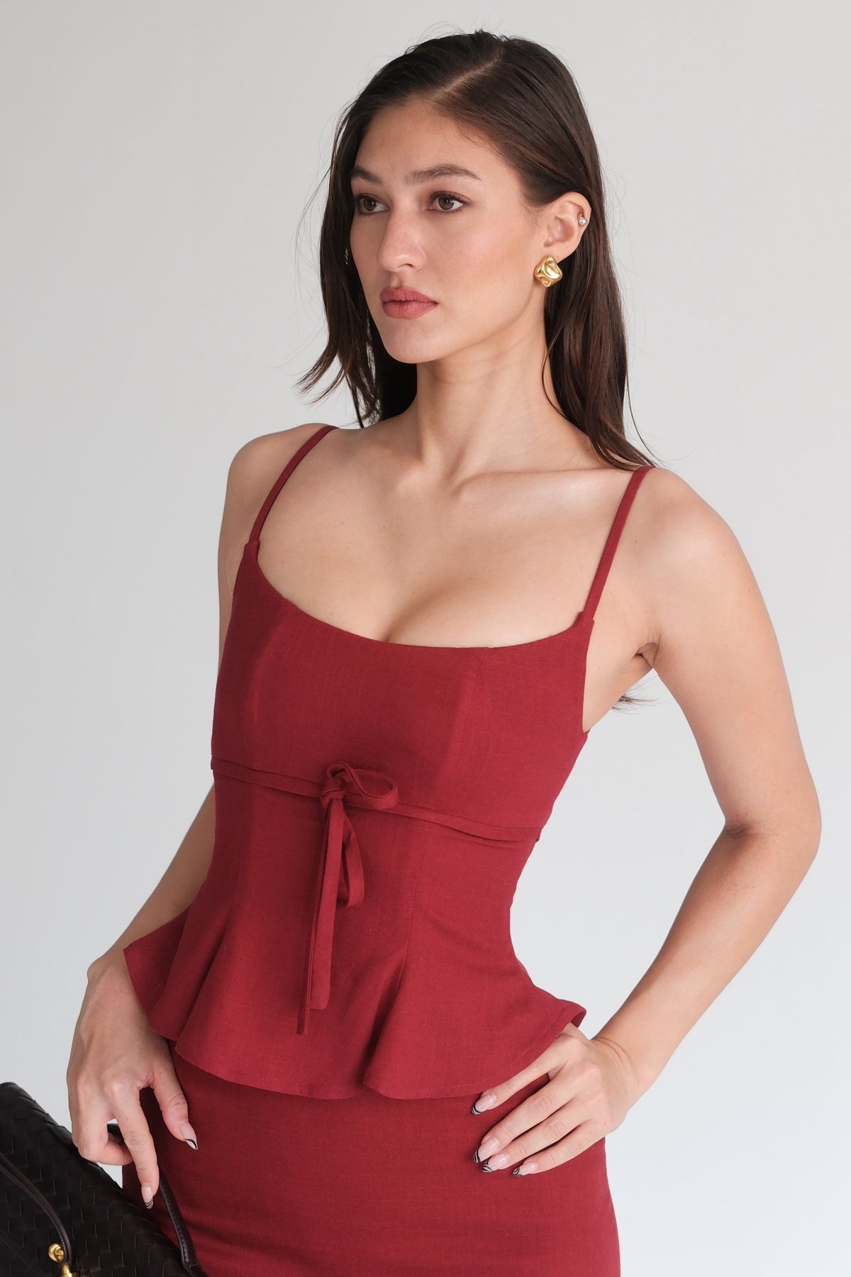 Amélie Top Burgundy