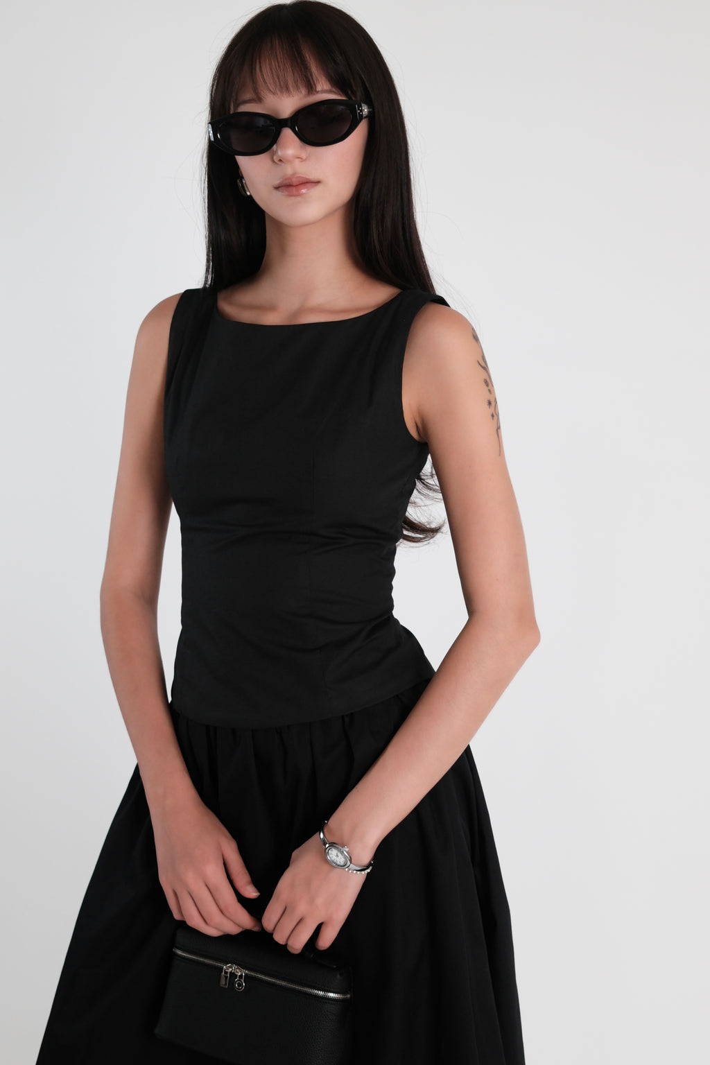 Lady Set - Boat Neck Top & Skirt