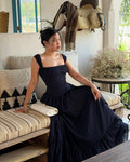 [Pre-Order] Sicily Cotton Linen Maxi Dress