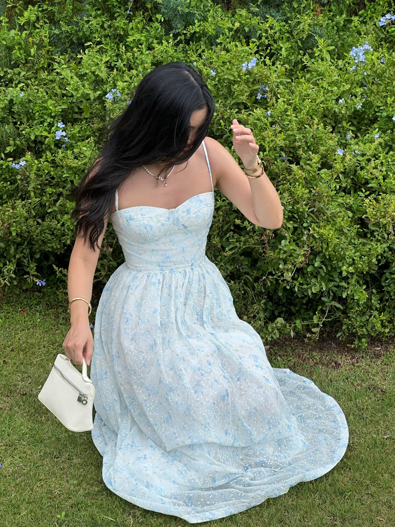 [Pre-Order] Celeste Bust Cup Maxi Dress