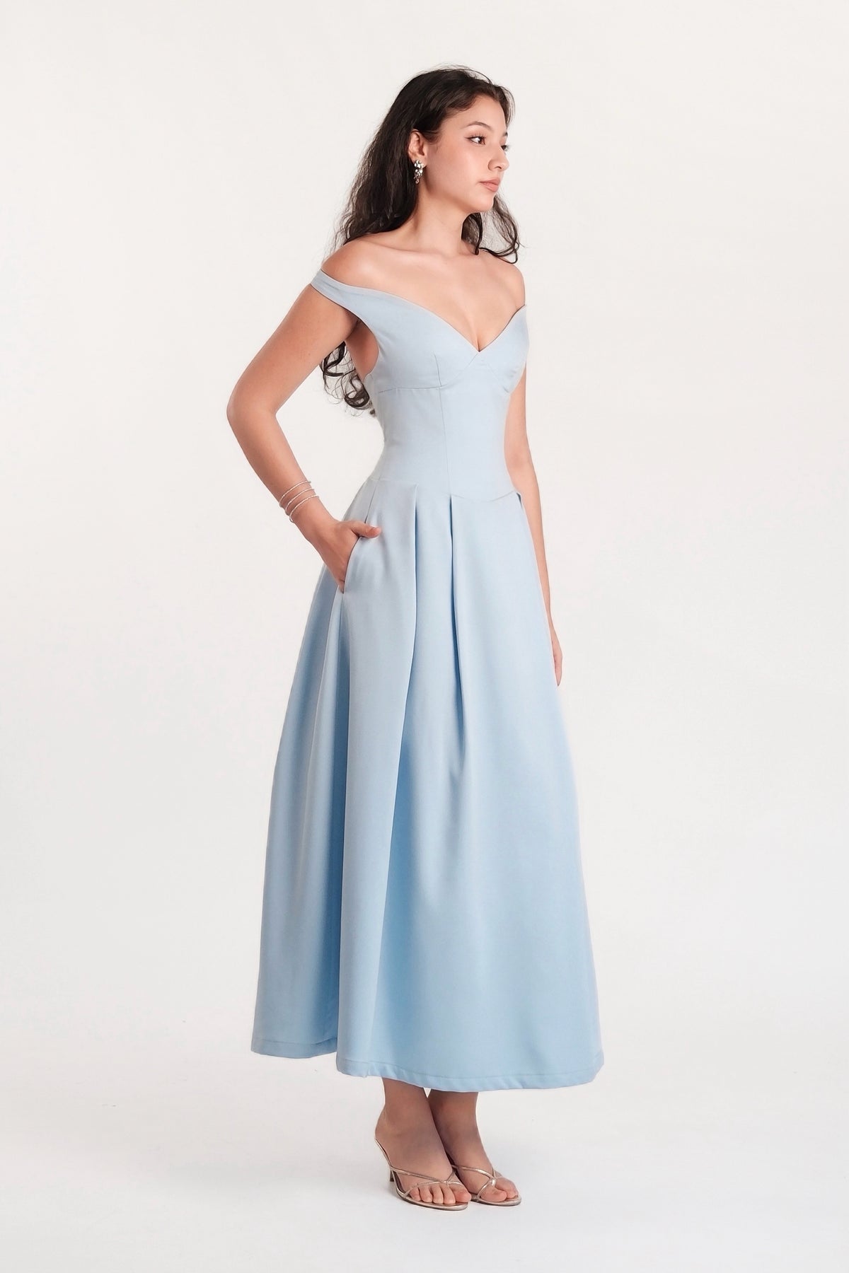 Claudia Maxi Dress Cream