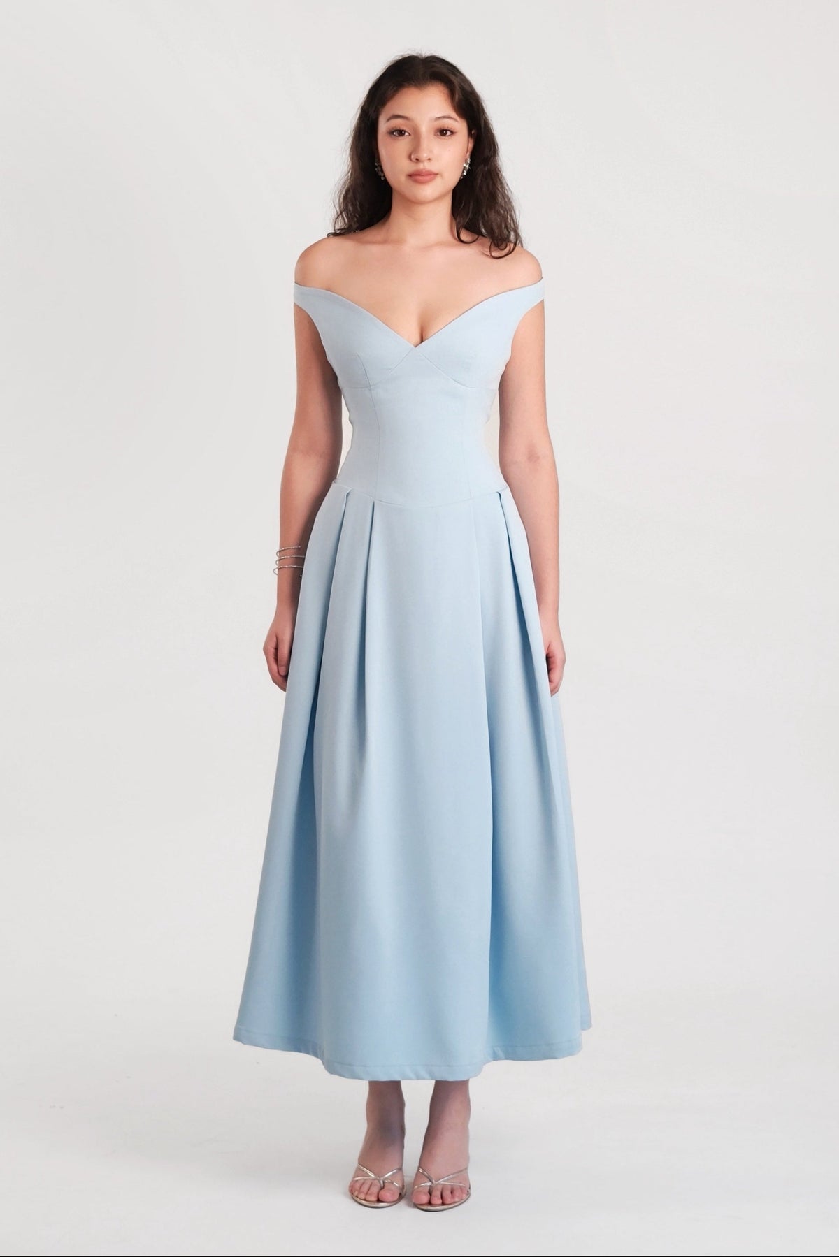 Claudia Maxi Dress Blue