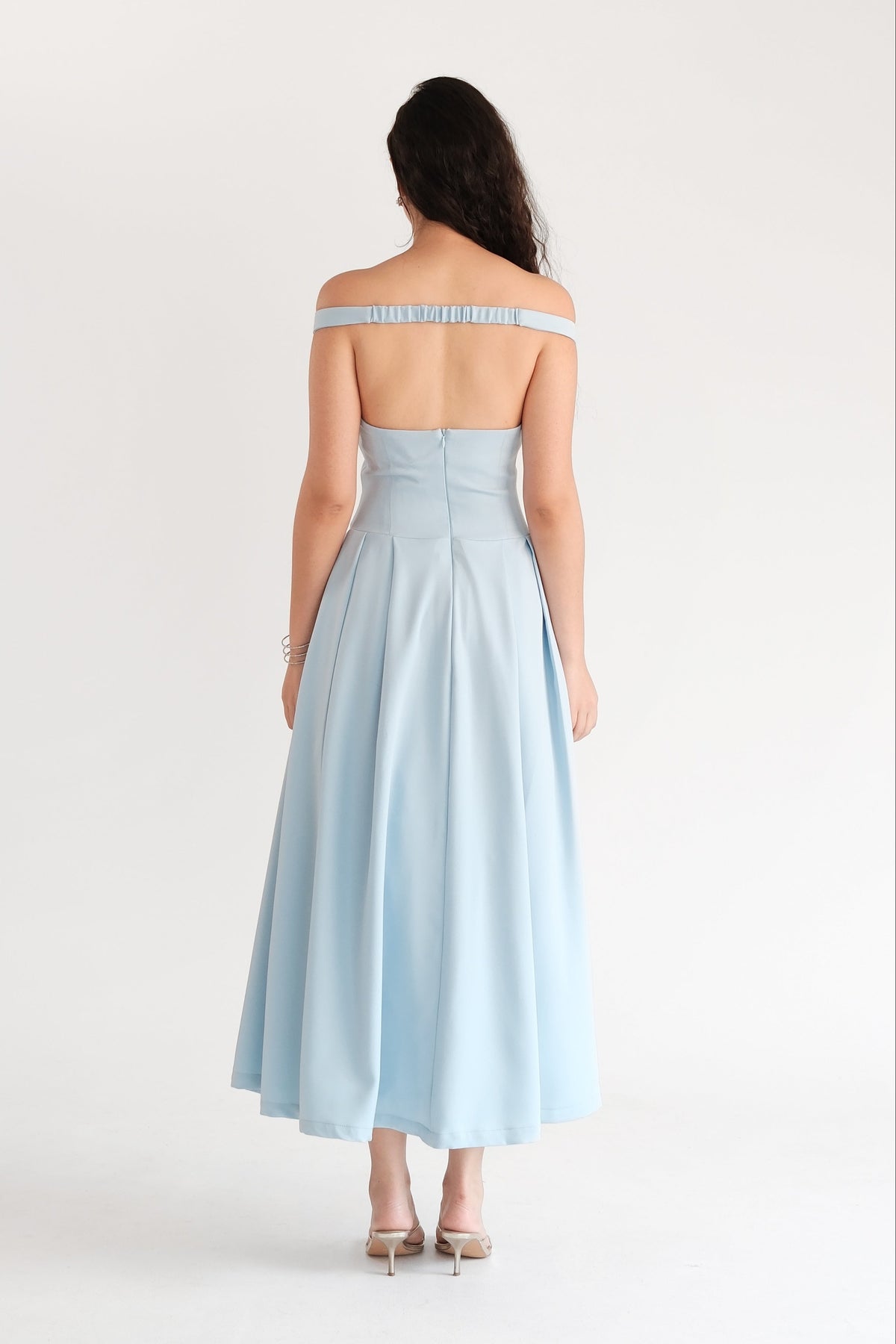 Claudia Maxi Dress Blue