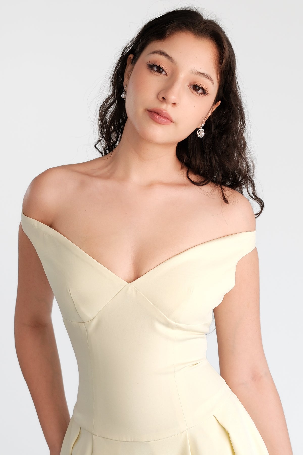 Claudia Maxi Dress Cream