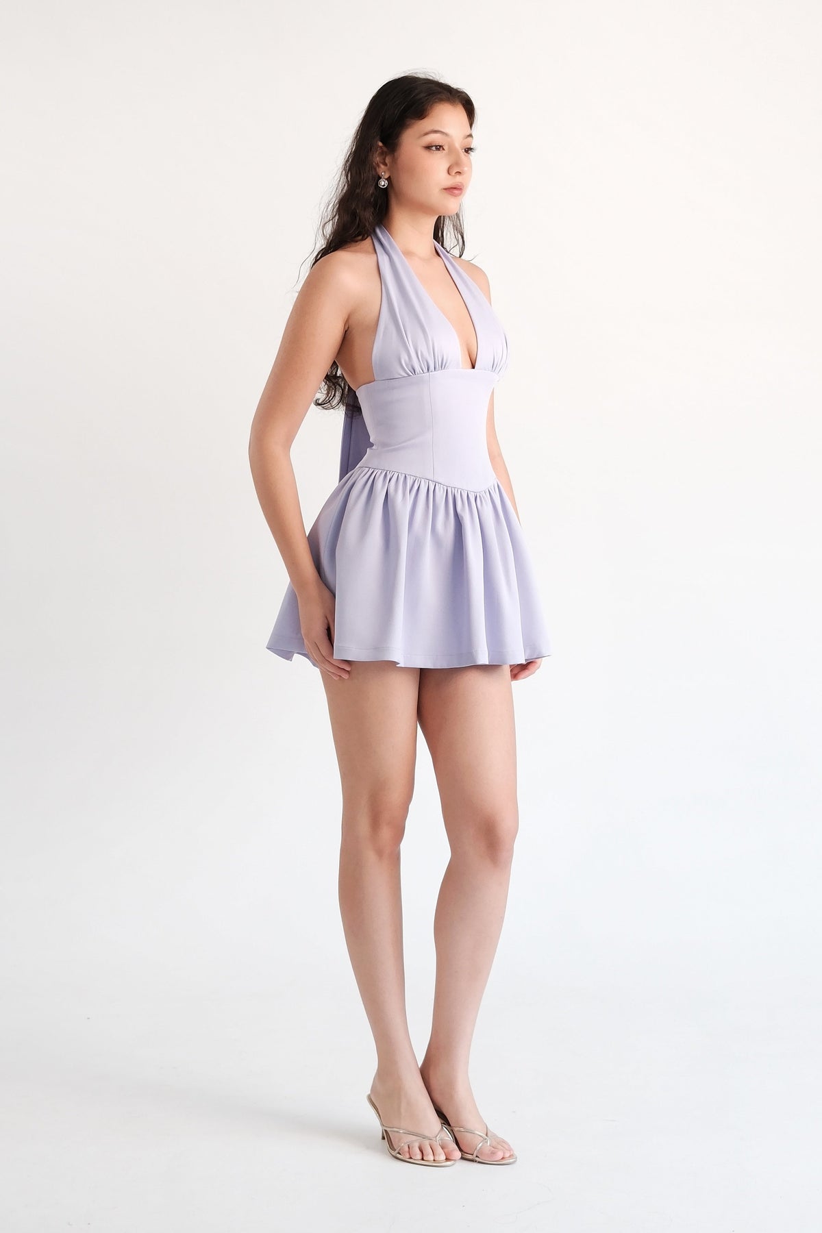 Claudia Mini Dress Purple