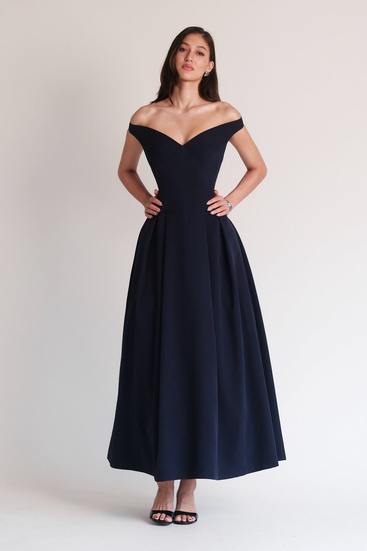Claudia Maxi Dress Navy