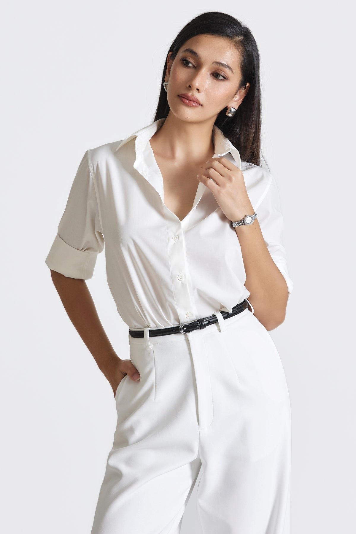 Cotton Shirt Off-White