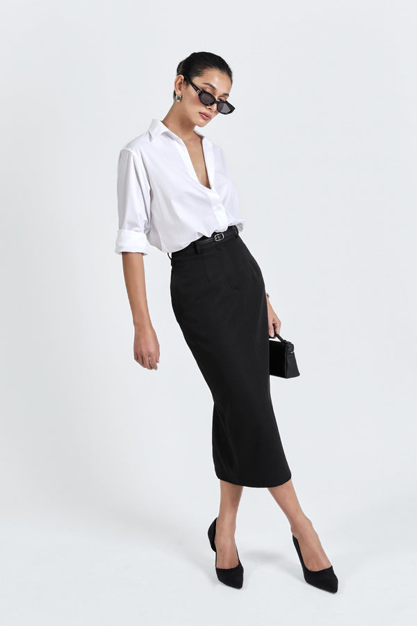 Cotton Shirt White