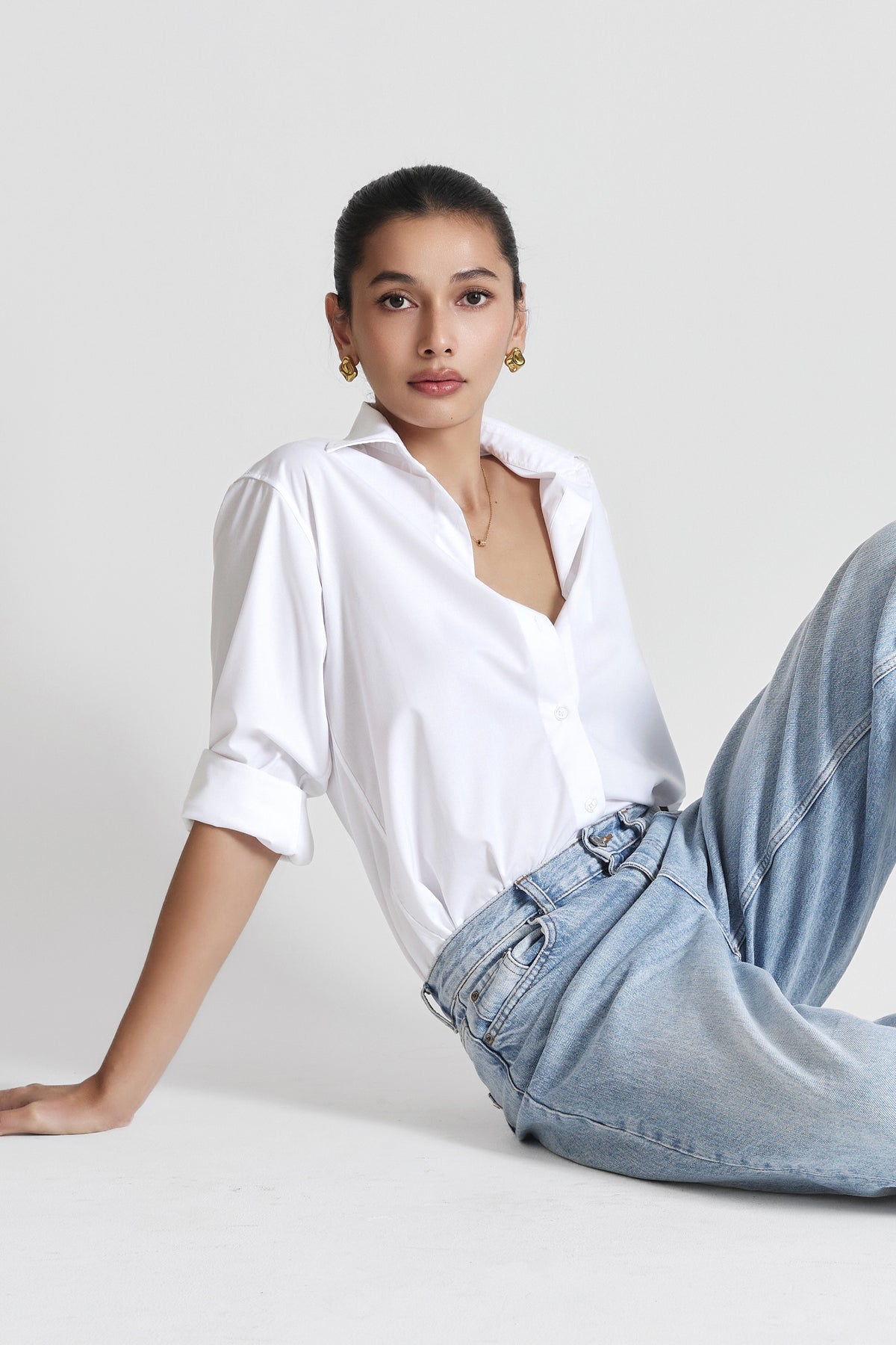 Cotton Shirt White