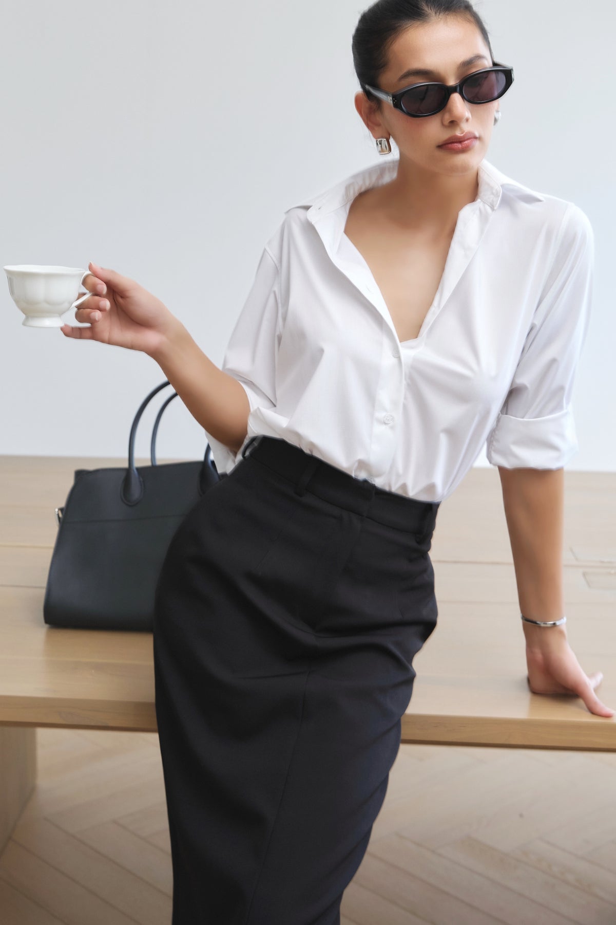 Cotton Shirt White