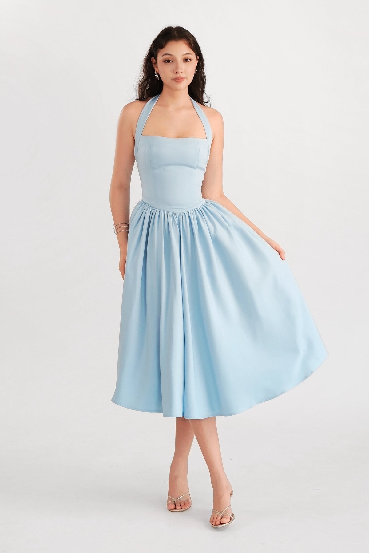 Elodie Maxi Dress Blue