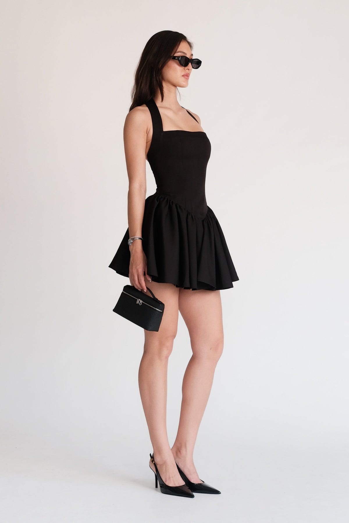 Elodie Mini Dress Black