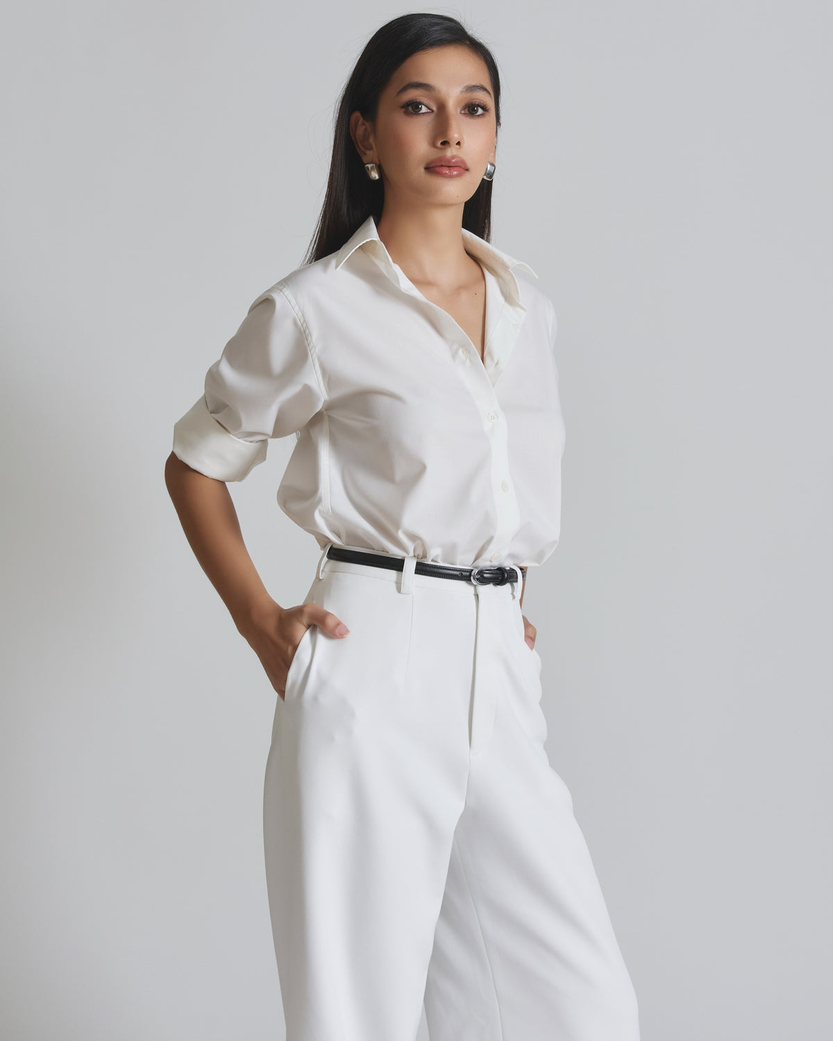 Cotton Shirt Off-White