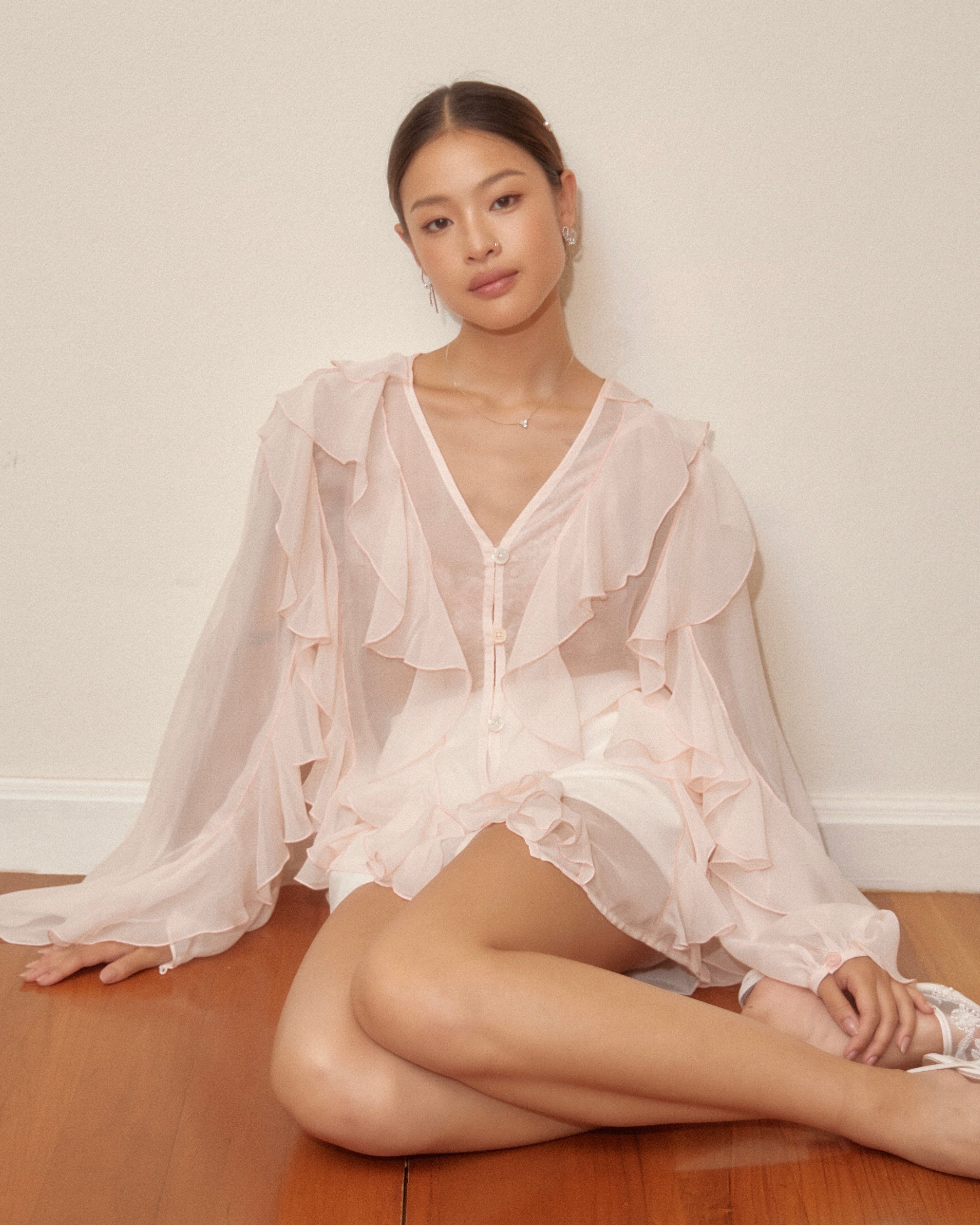 [Pre-Order] Reverie Ruffle Blouse