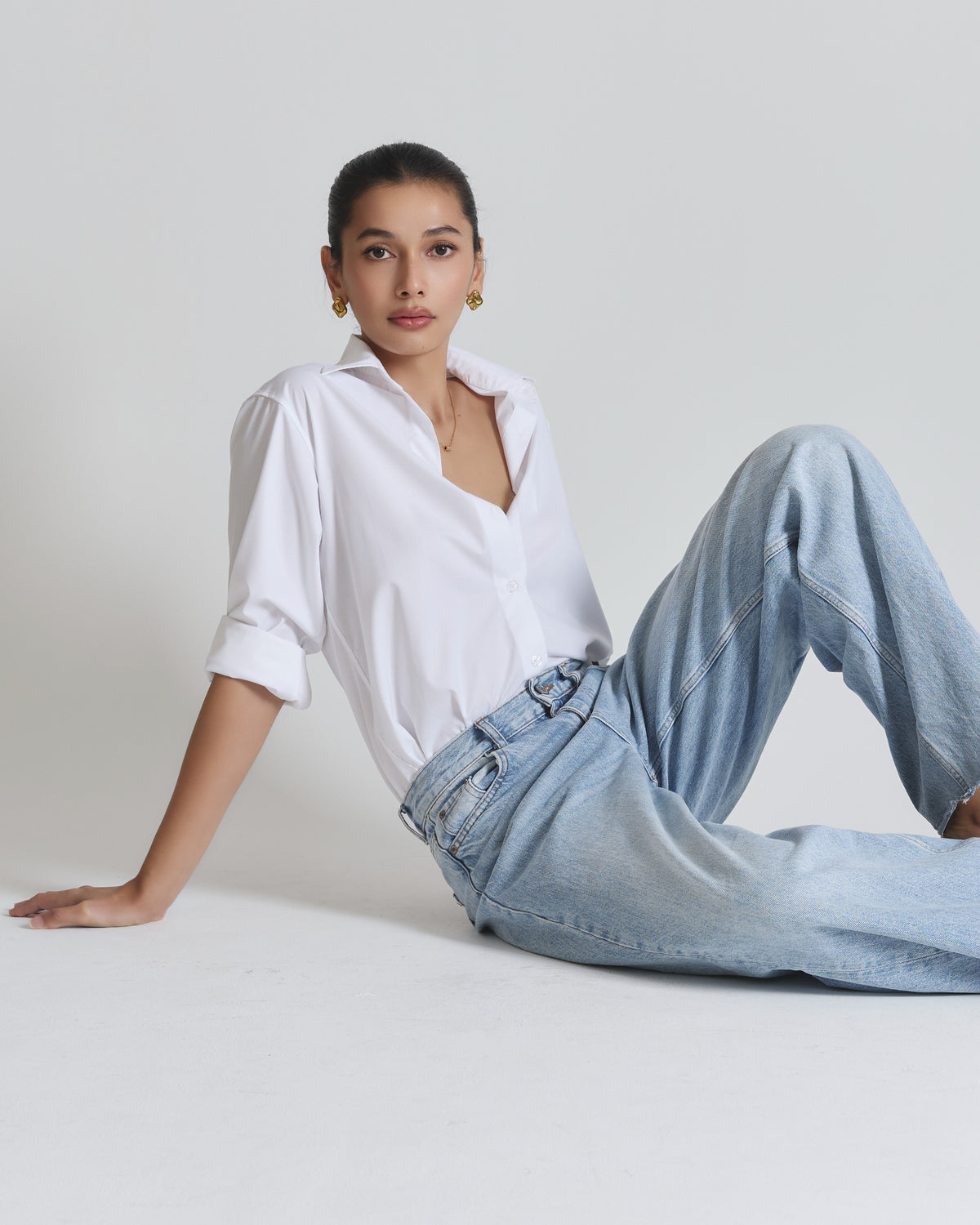 Cotton Shirt White