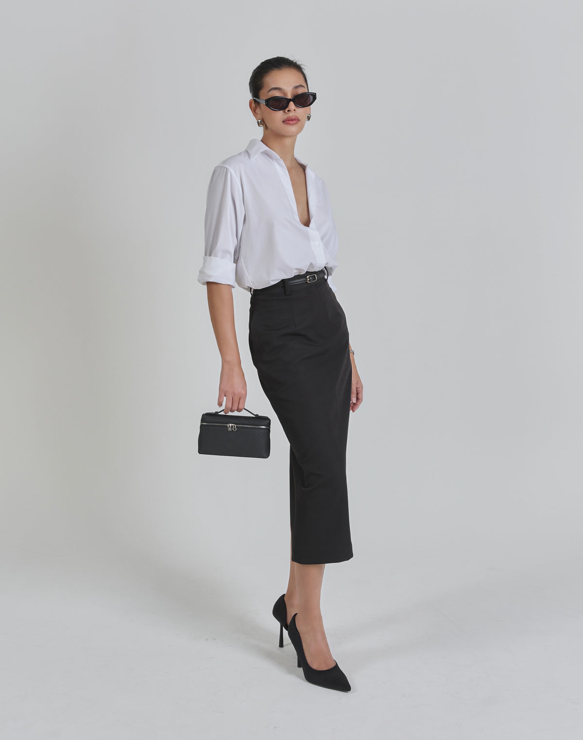 Midi Pencil Skirt