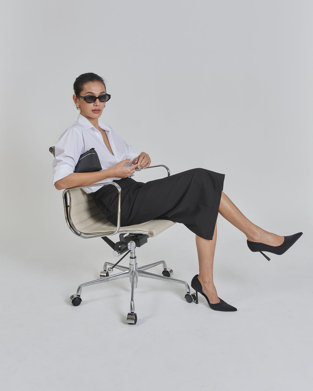 Midi Pencil Skirt
