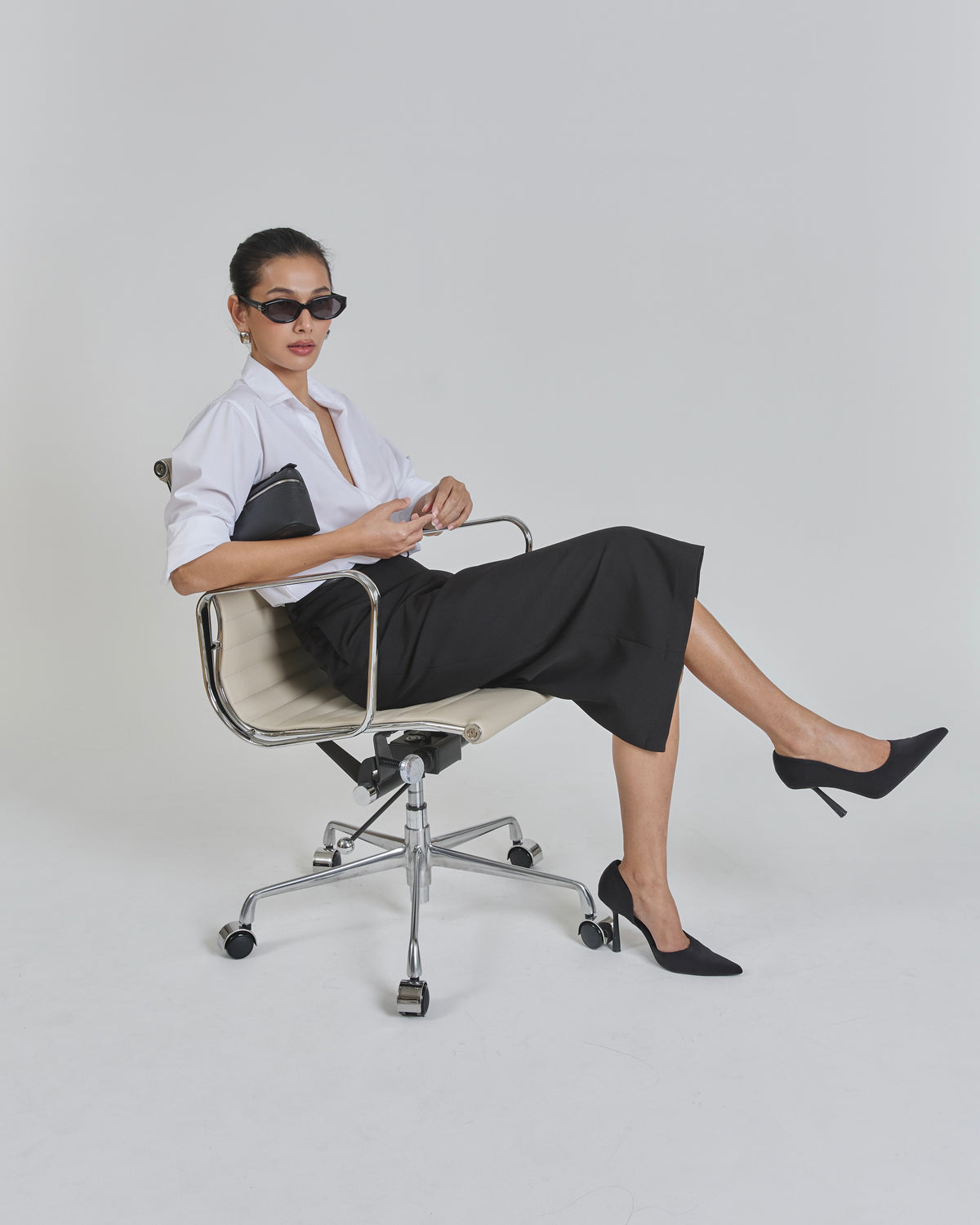 Midi Pencil Skirt