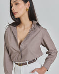Cotton Shirt Brown