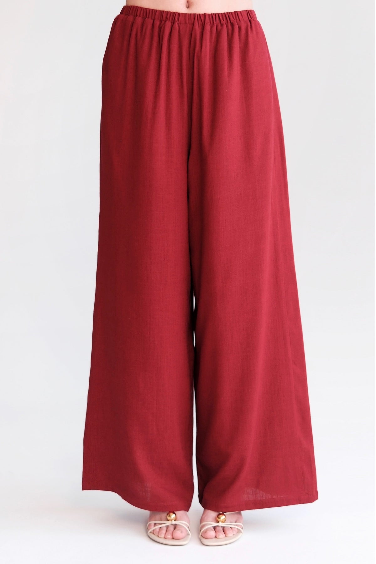 Sophie Lounge Pants Burgundy