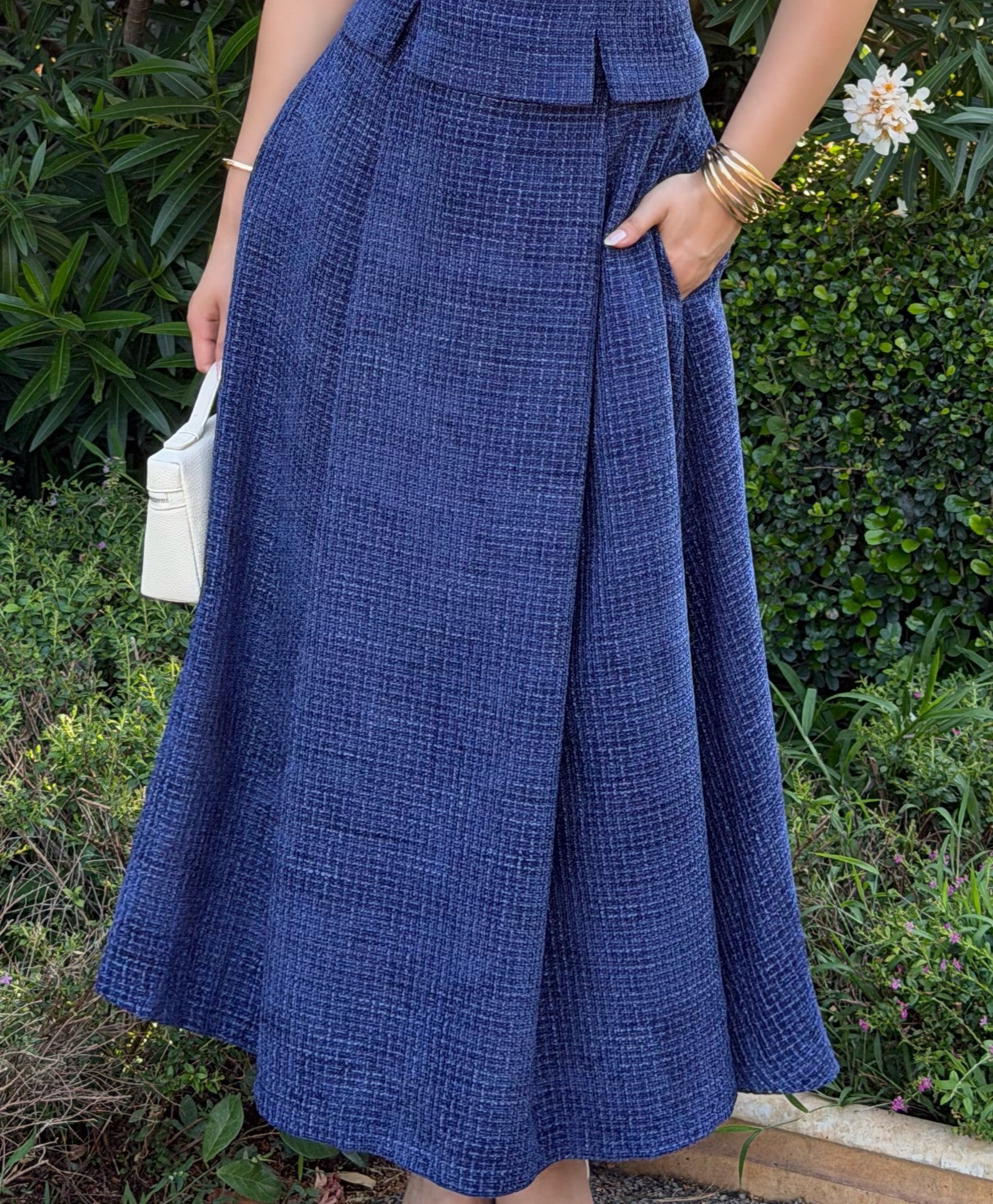 [Pre-Order] Delphine Set - Corset Top & Mini-Maxi Skirt